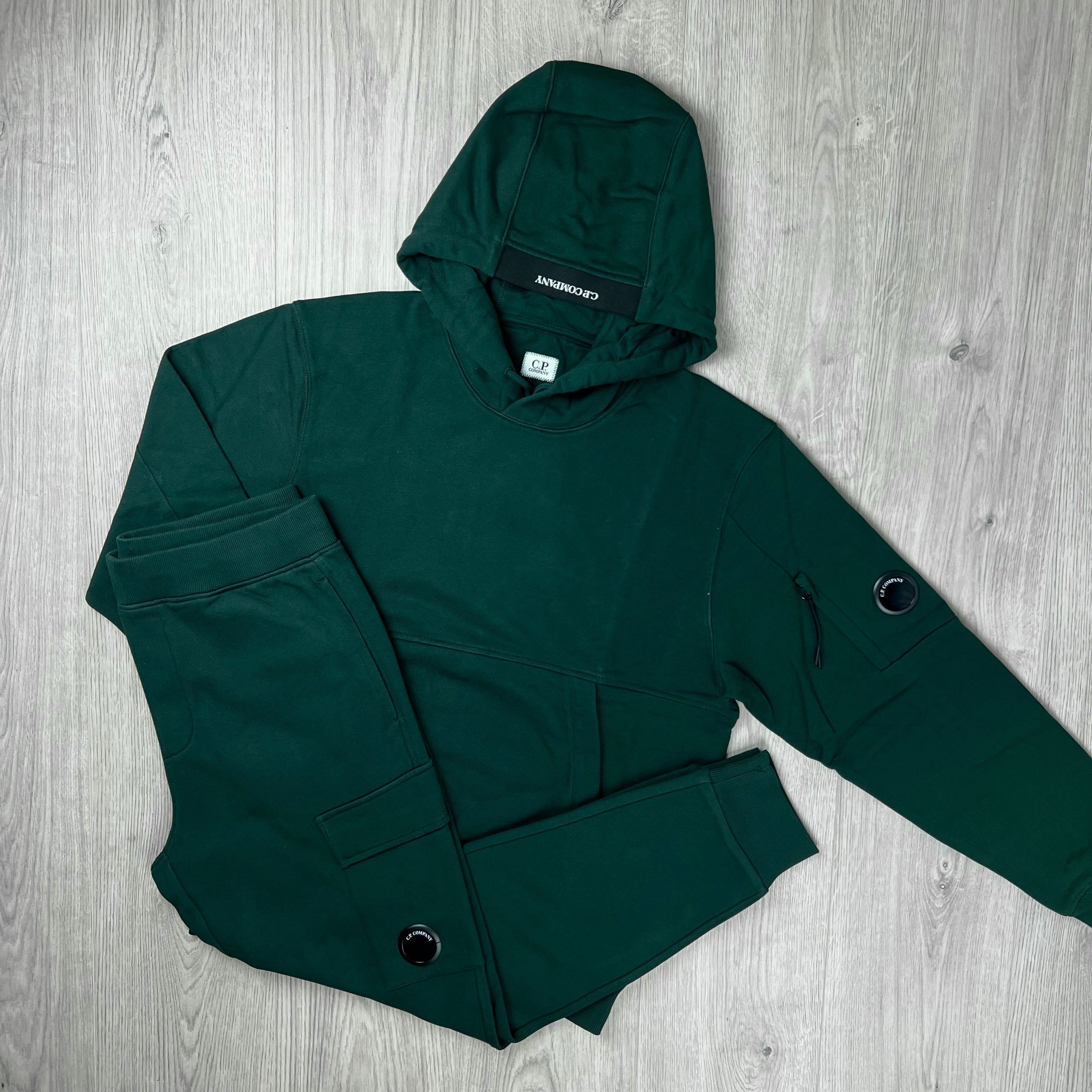 CP Company Raised Fleece Tracksuit - Ponderosa Pine
