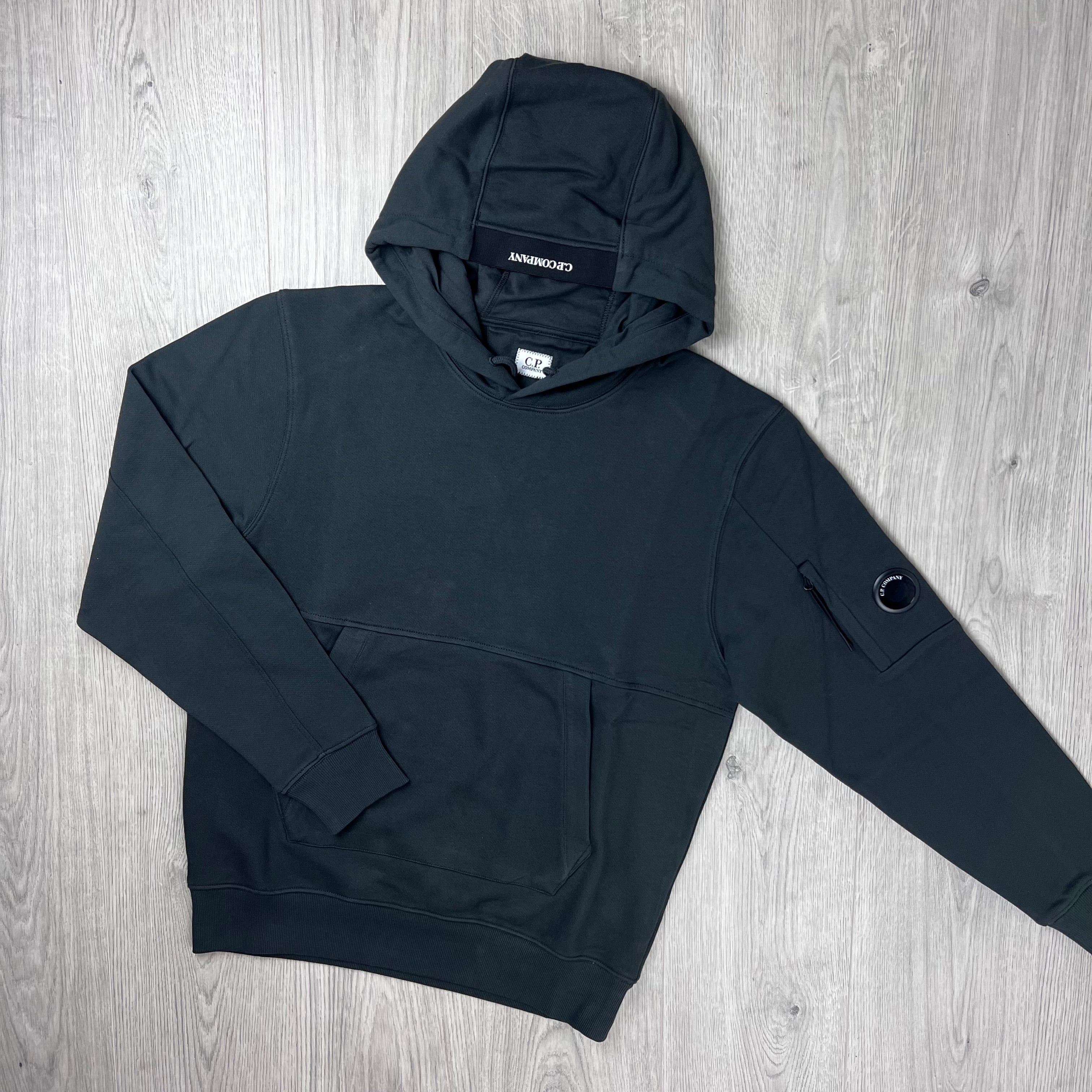 CP Company Raised Fleece Tracksuit - Raven