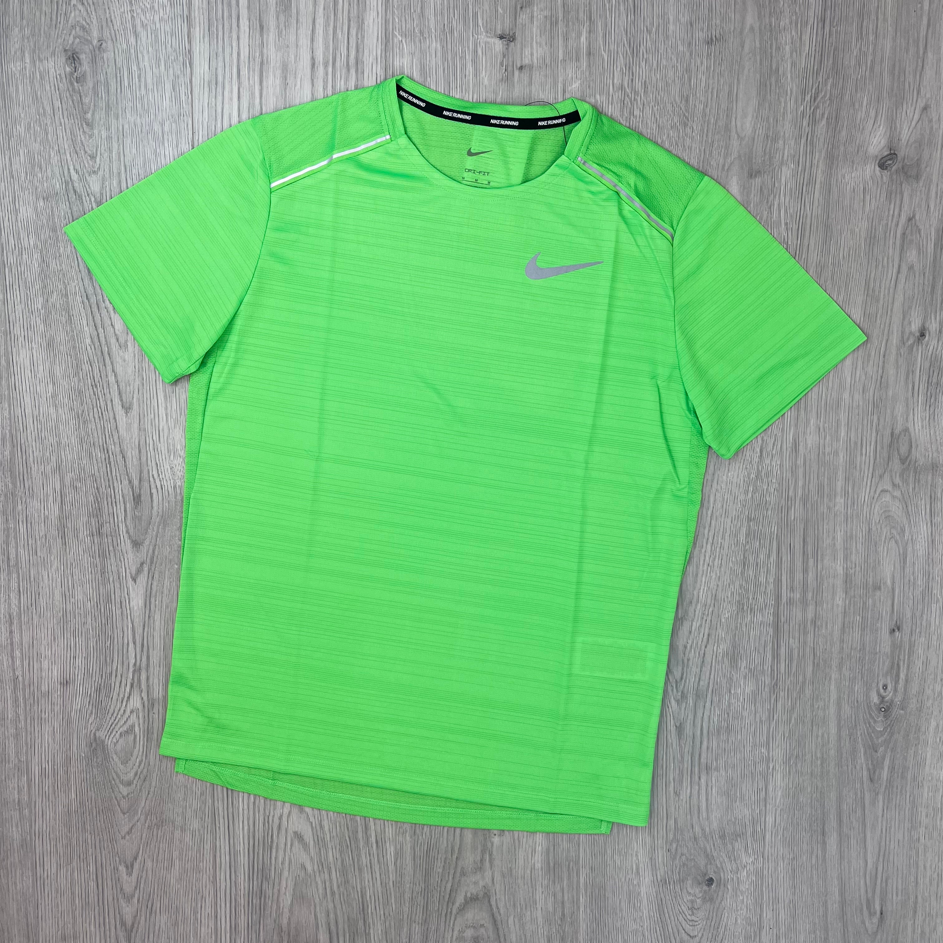 Nike 'Miler' T-Shirt - Green Strike