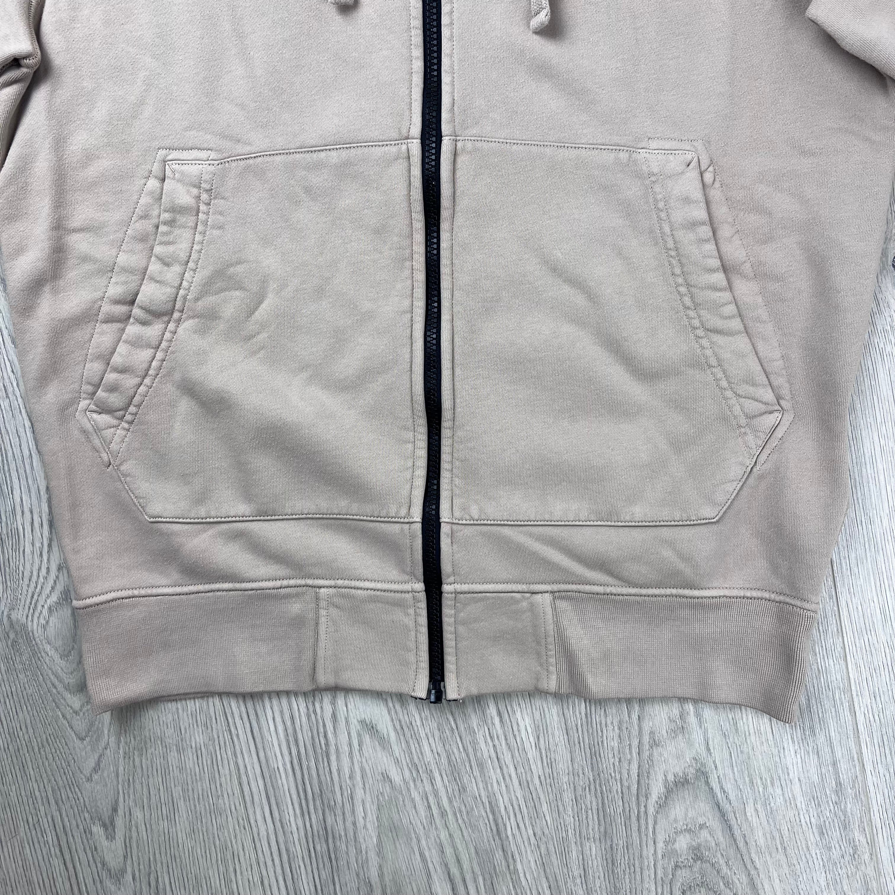 Stone Island Zip Hoodie - Desert