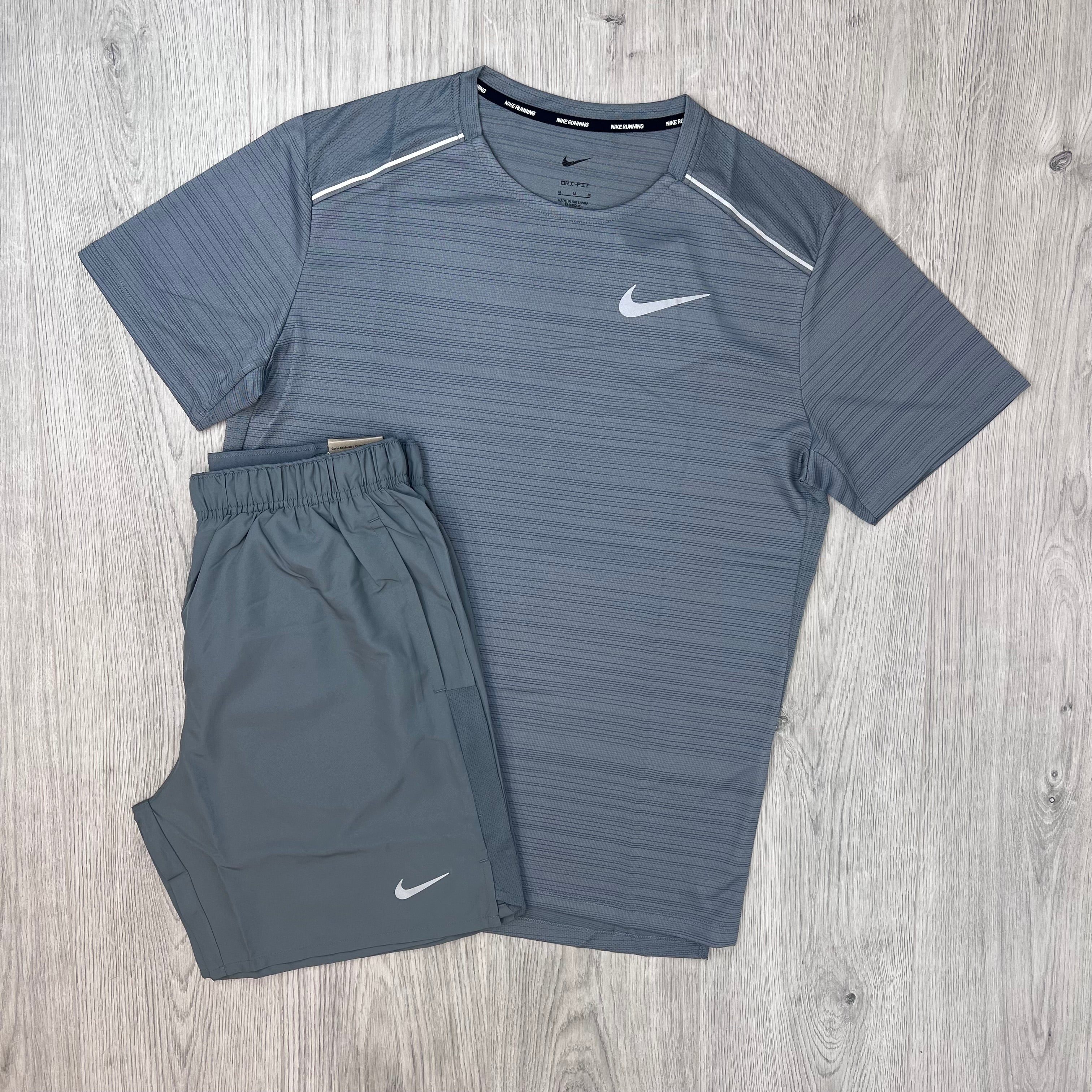 Nike 'Miler' Set - Grey