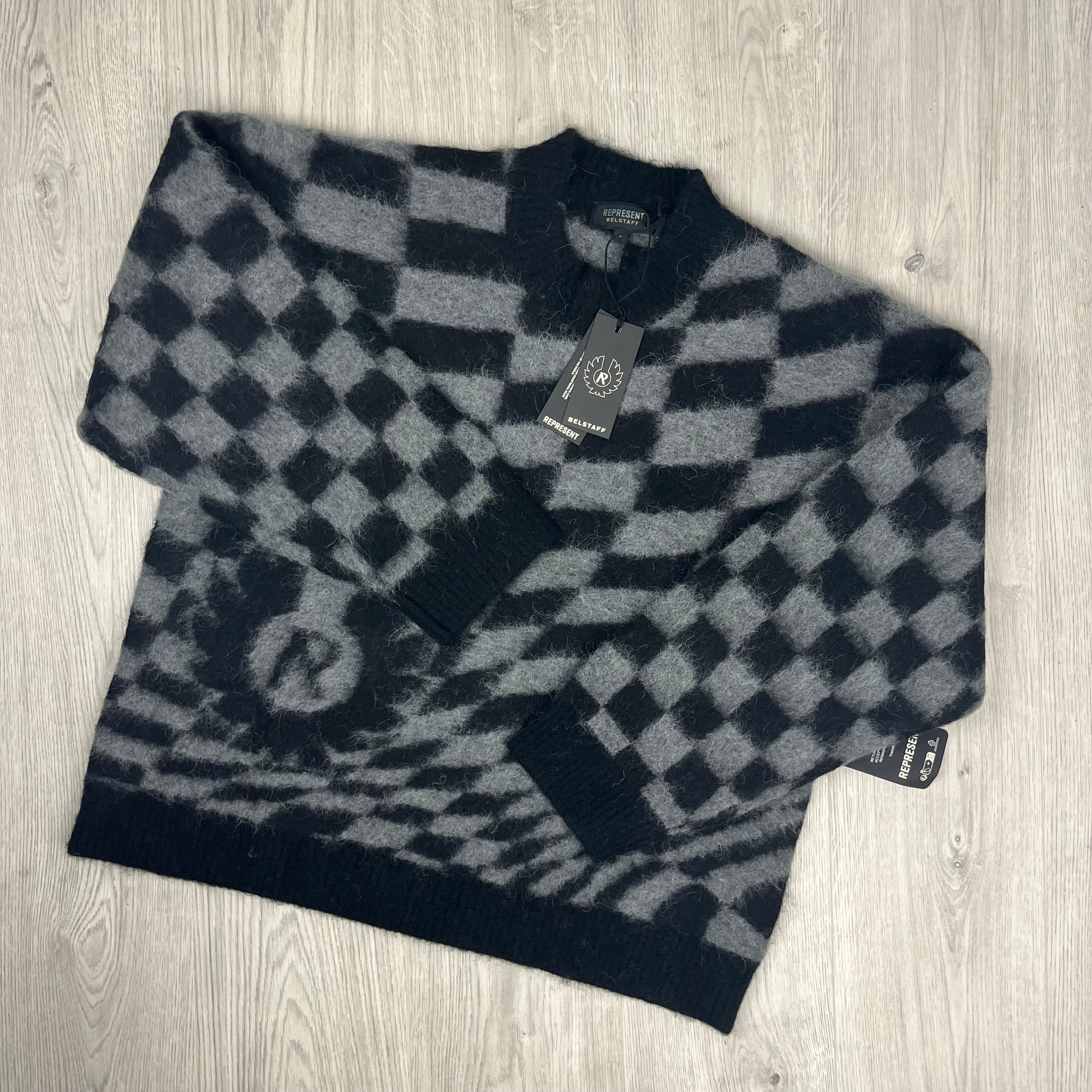 Represent x Belstaff Knit Sweatshirt - Black