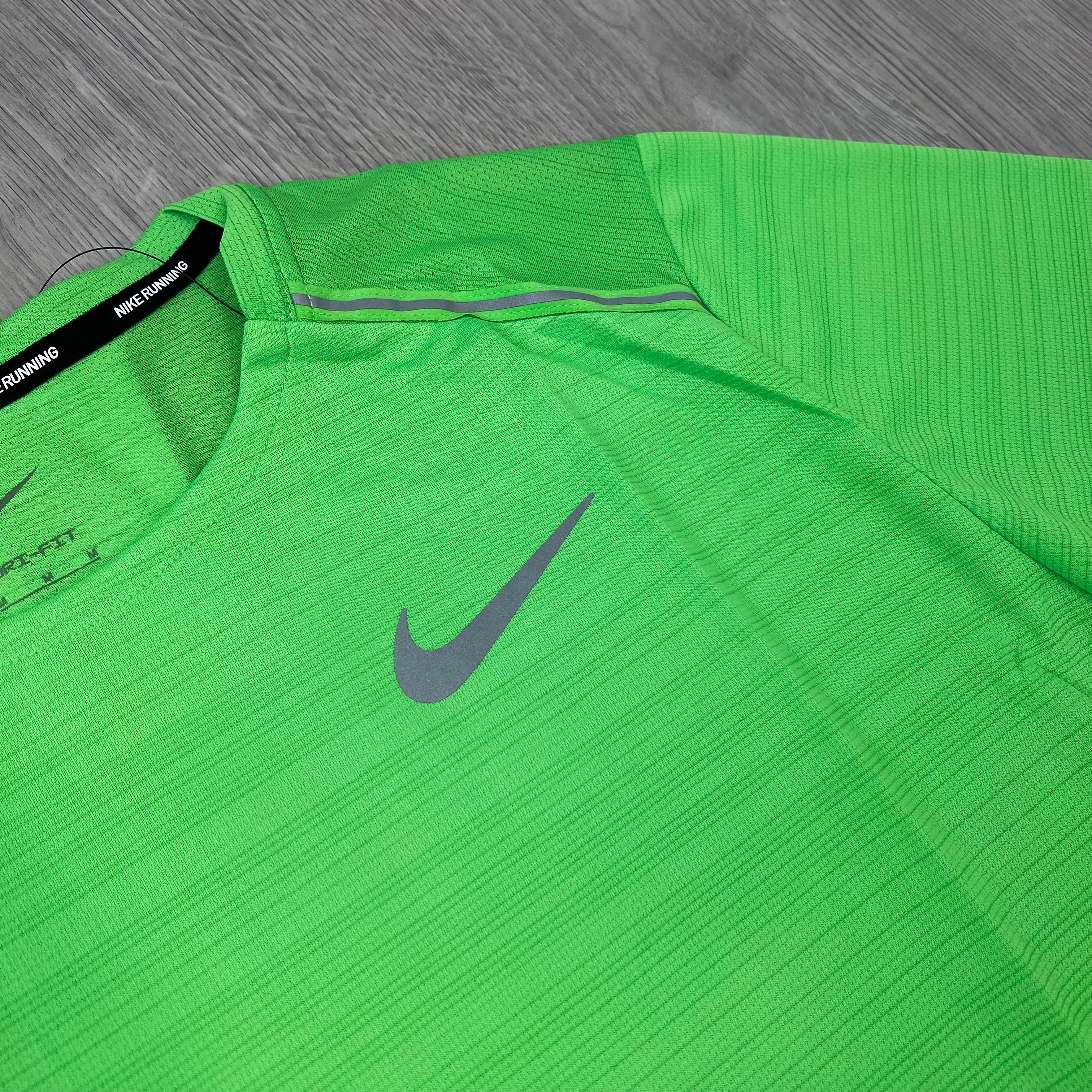 Nike 'Miler' T-Shirt - Green Strike