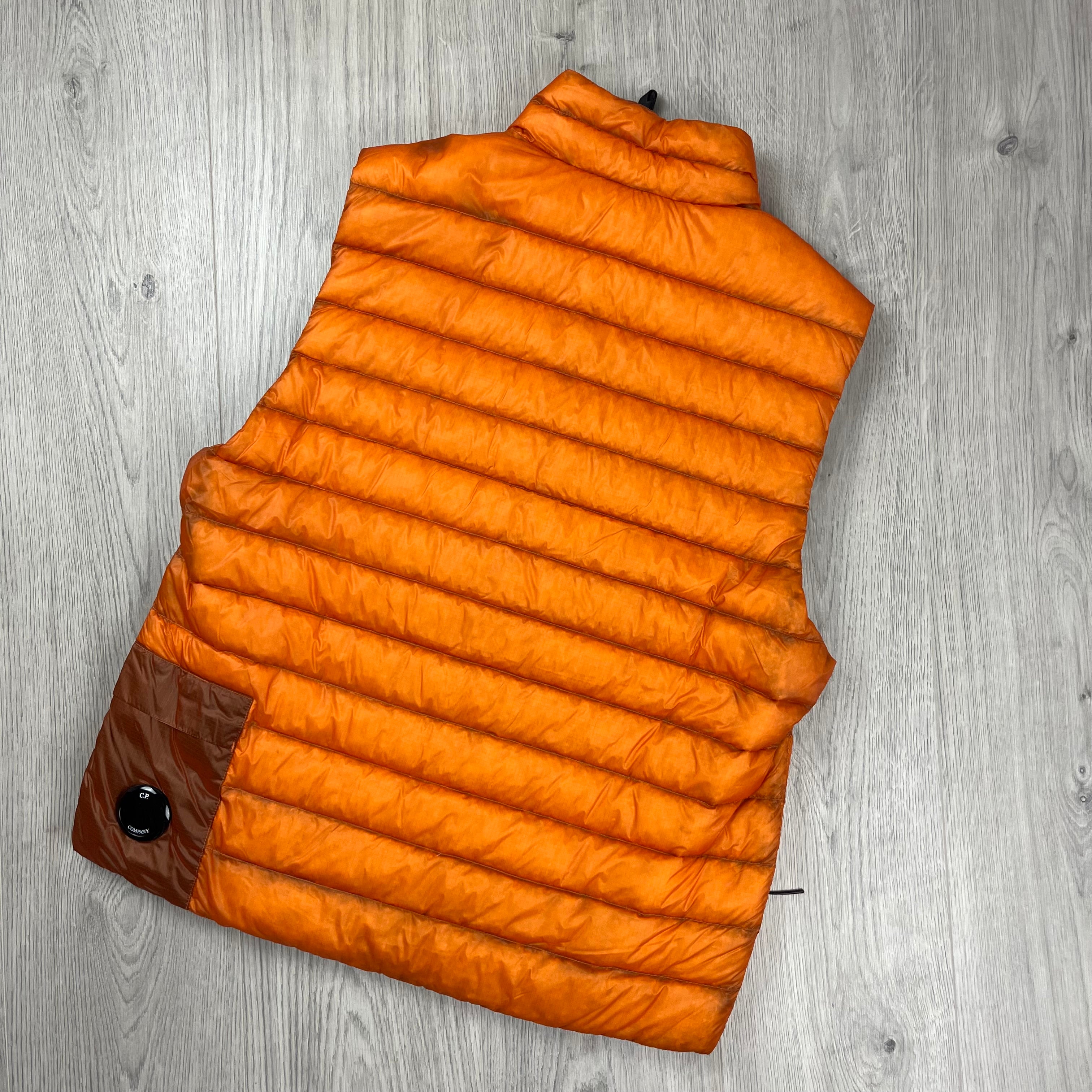 CP Company DD Shell Gilet - Russet Orange