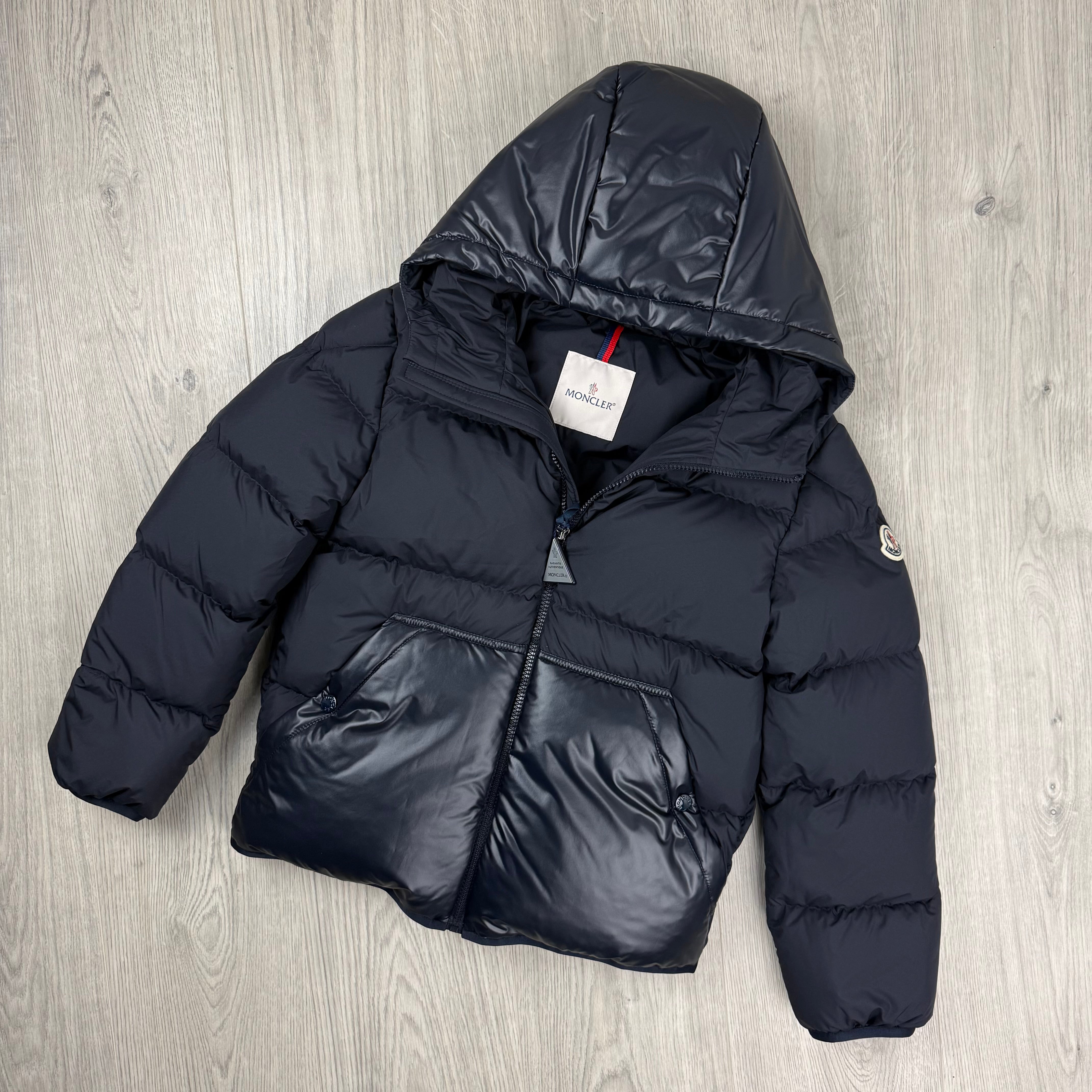 Moncler Junior Barin Down Jacket - Navy