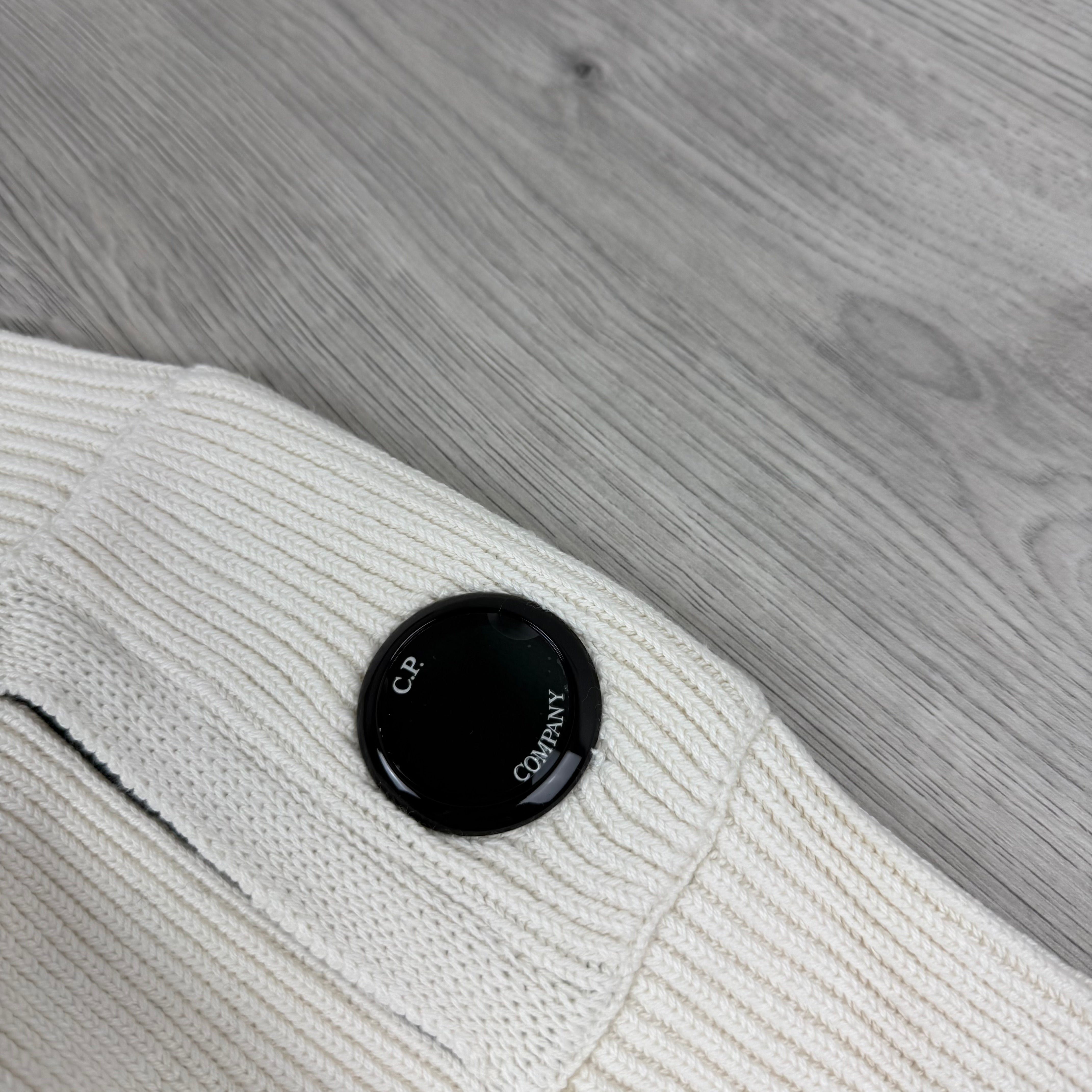 CP Company Knit Sweatshirt - White