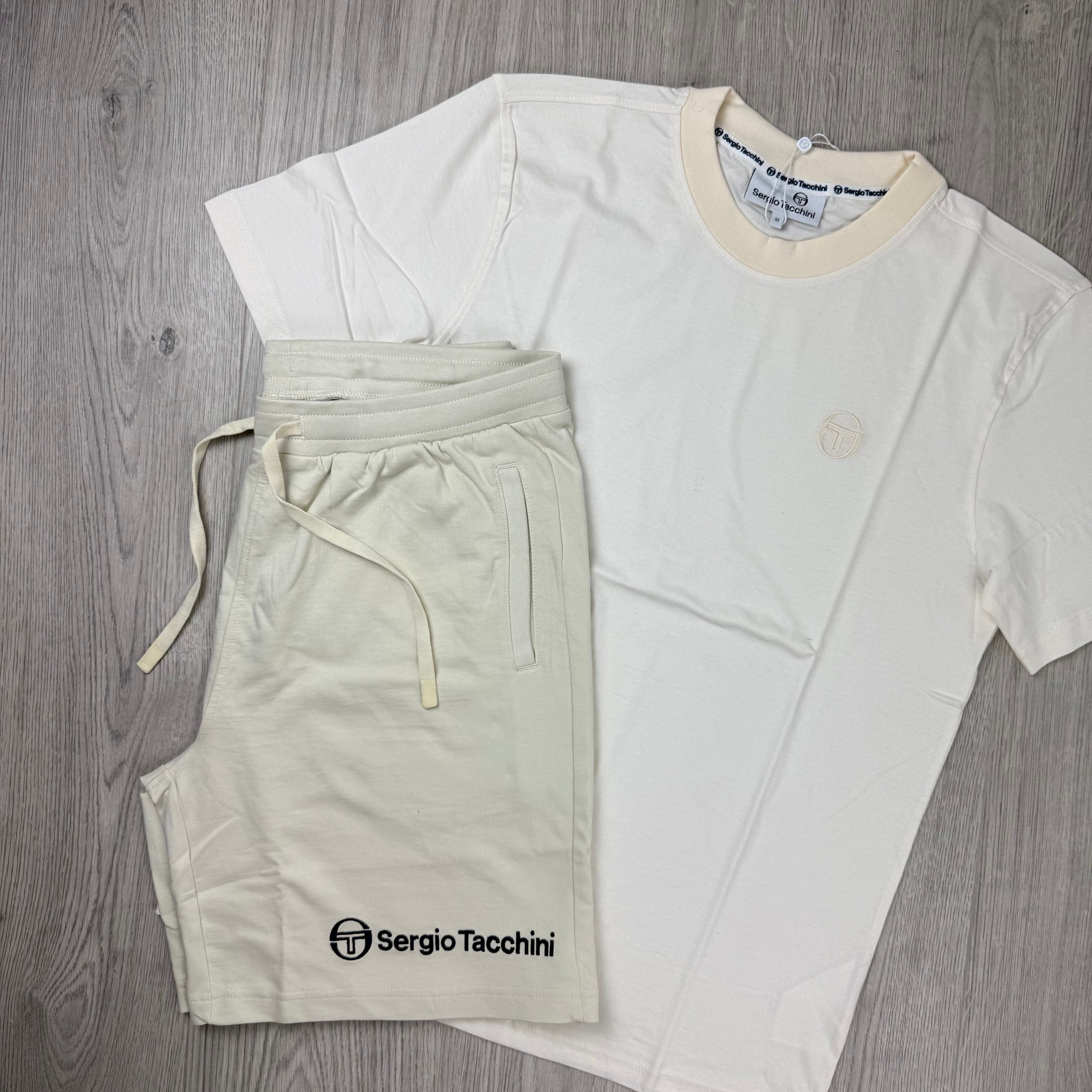 Sergio Tacchini 'Terme' Set - Gardenia/Pearl Ivory