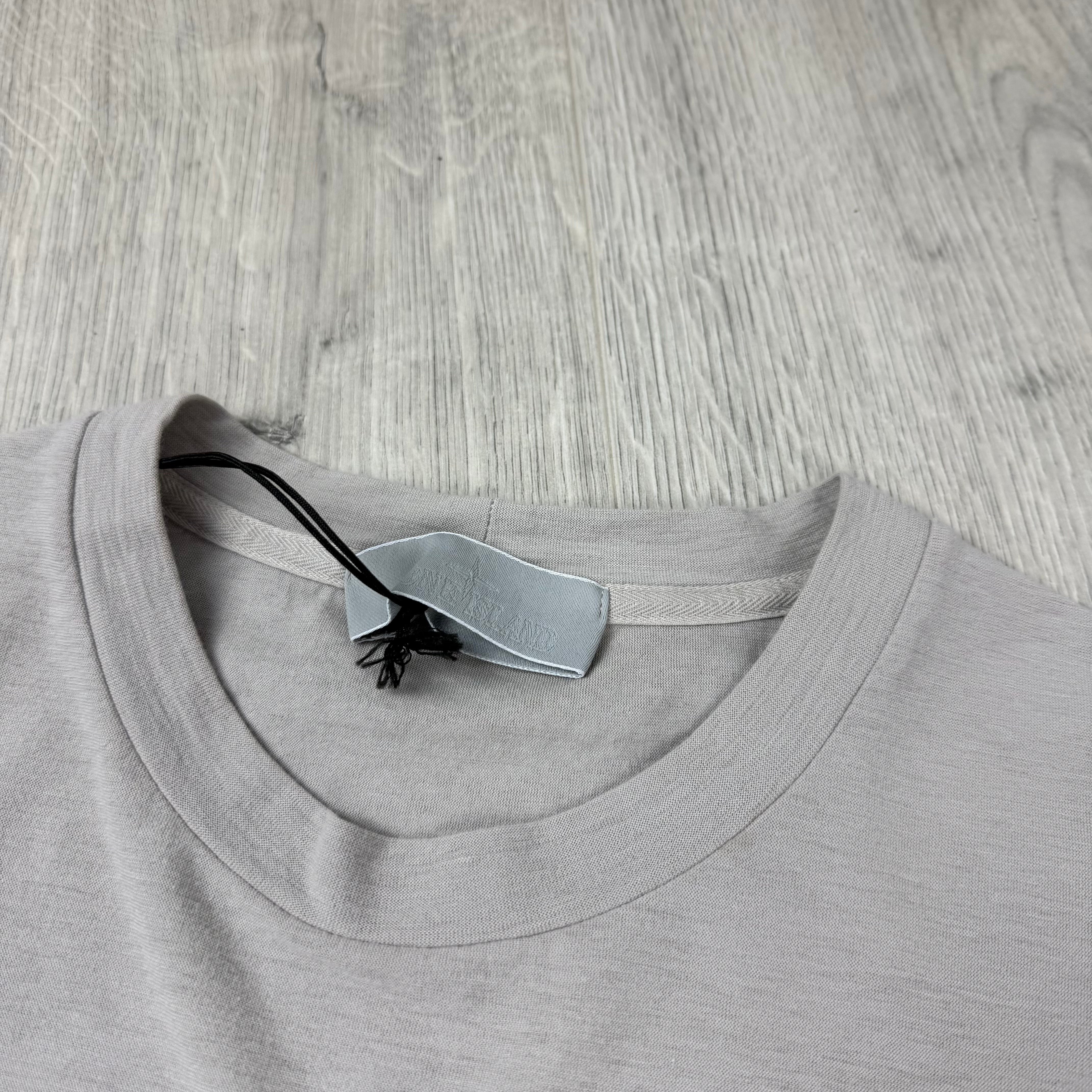 Stone Island Ghost Patch T-Shirt - Dust Grey
