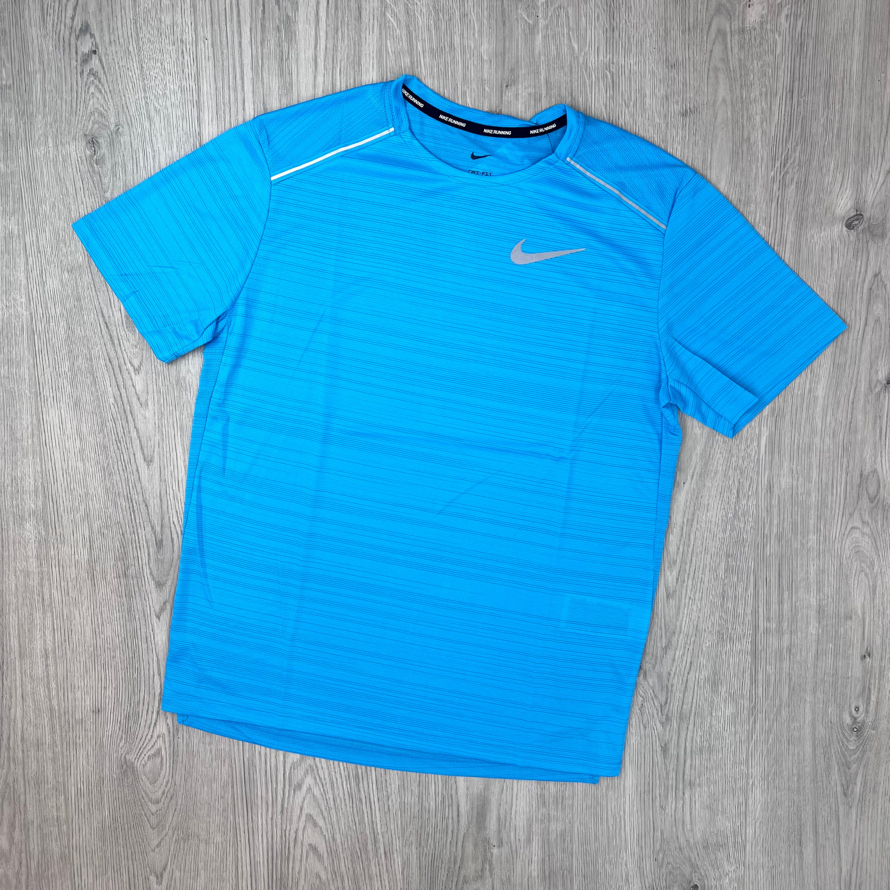 Nike 'Miler' T-Shirt - Baltic Blue