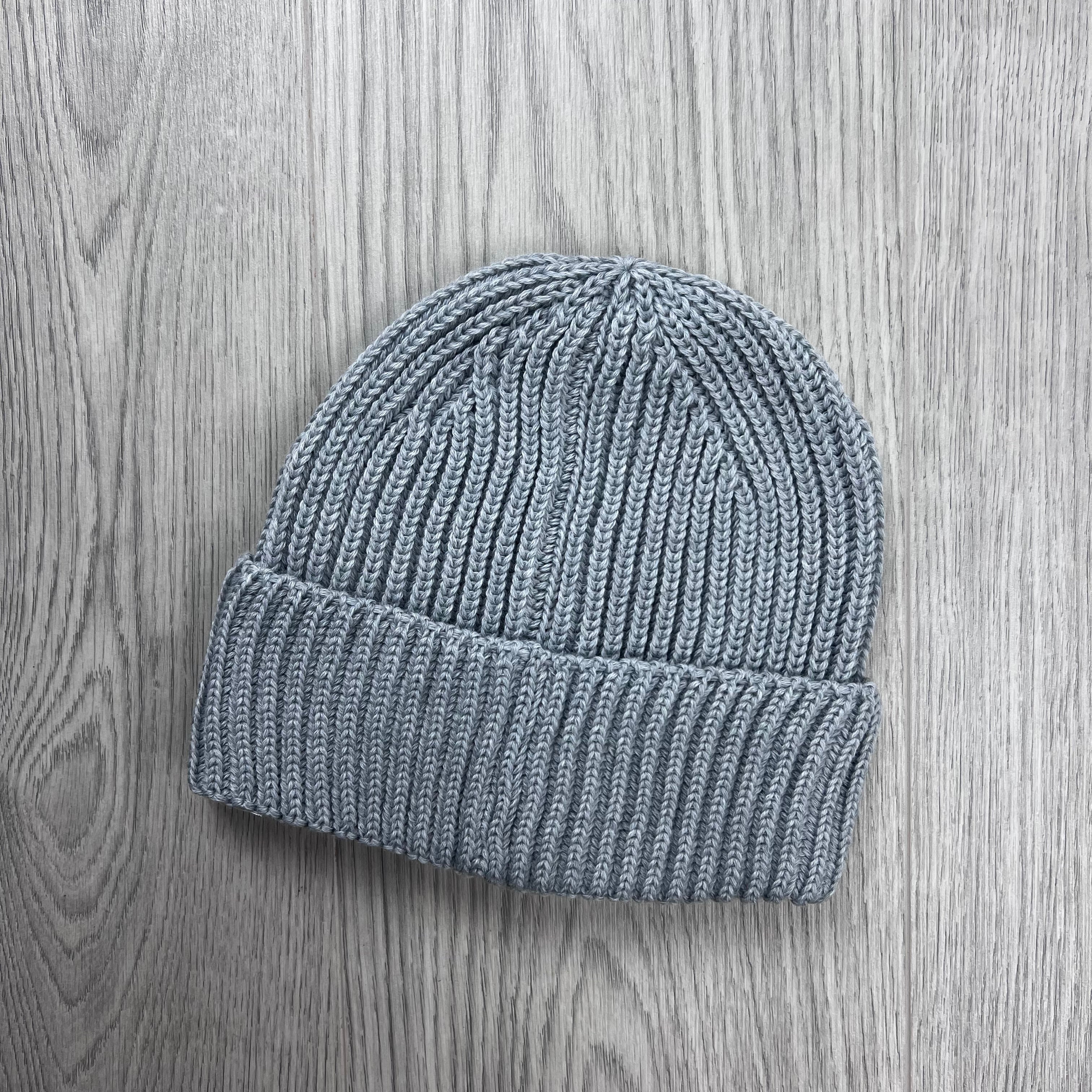 CP Company Lens Beanie - Moon Melange
