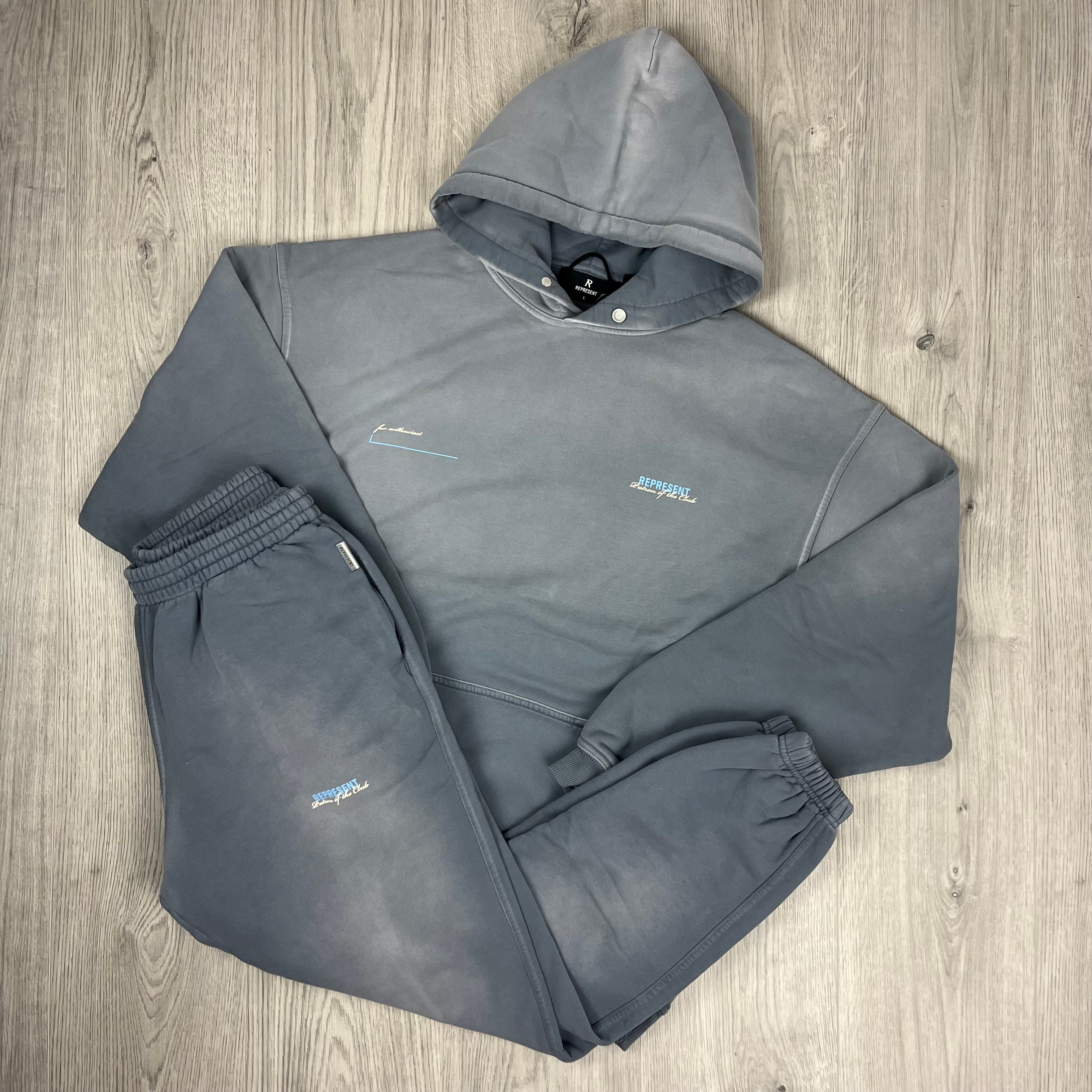 Represent Tracksuit - Washed Grey