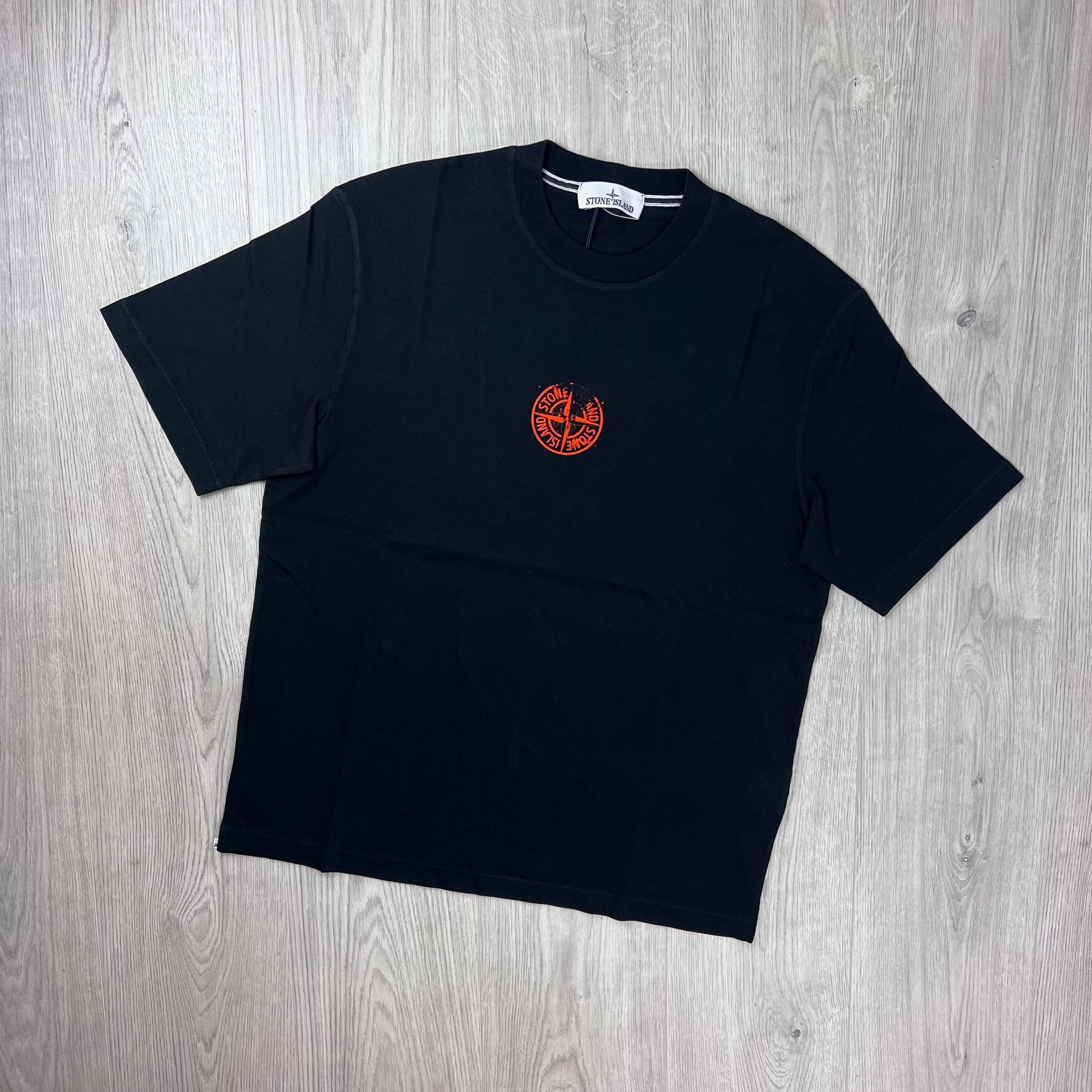 Stone Island 'Vertical' T-Shirt - Black
