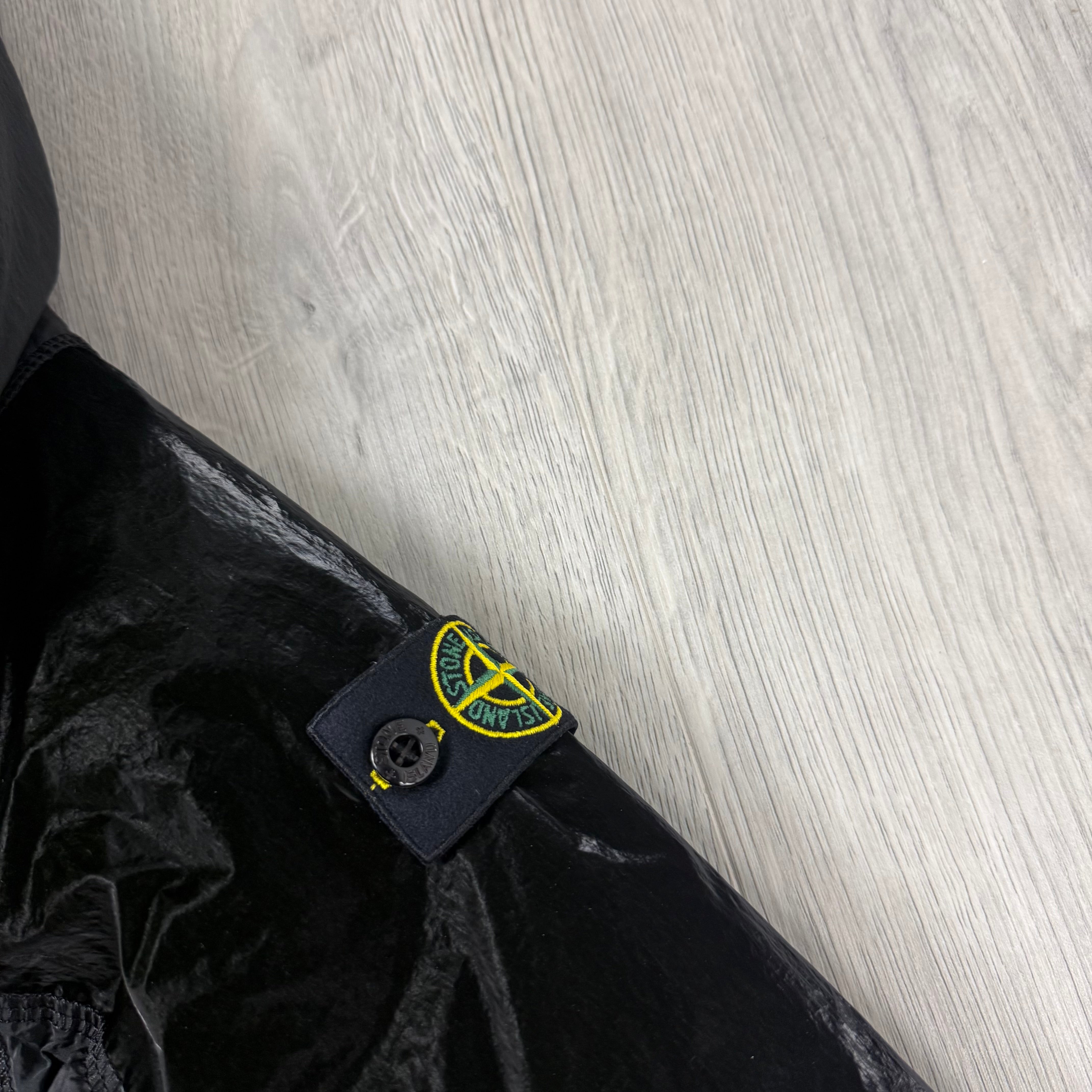 Stone Island Junior Metal Down Jacket - Black