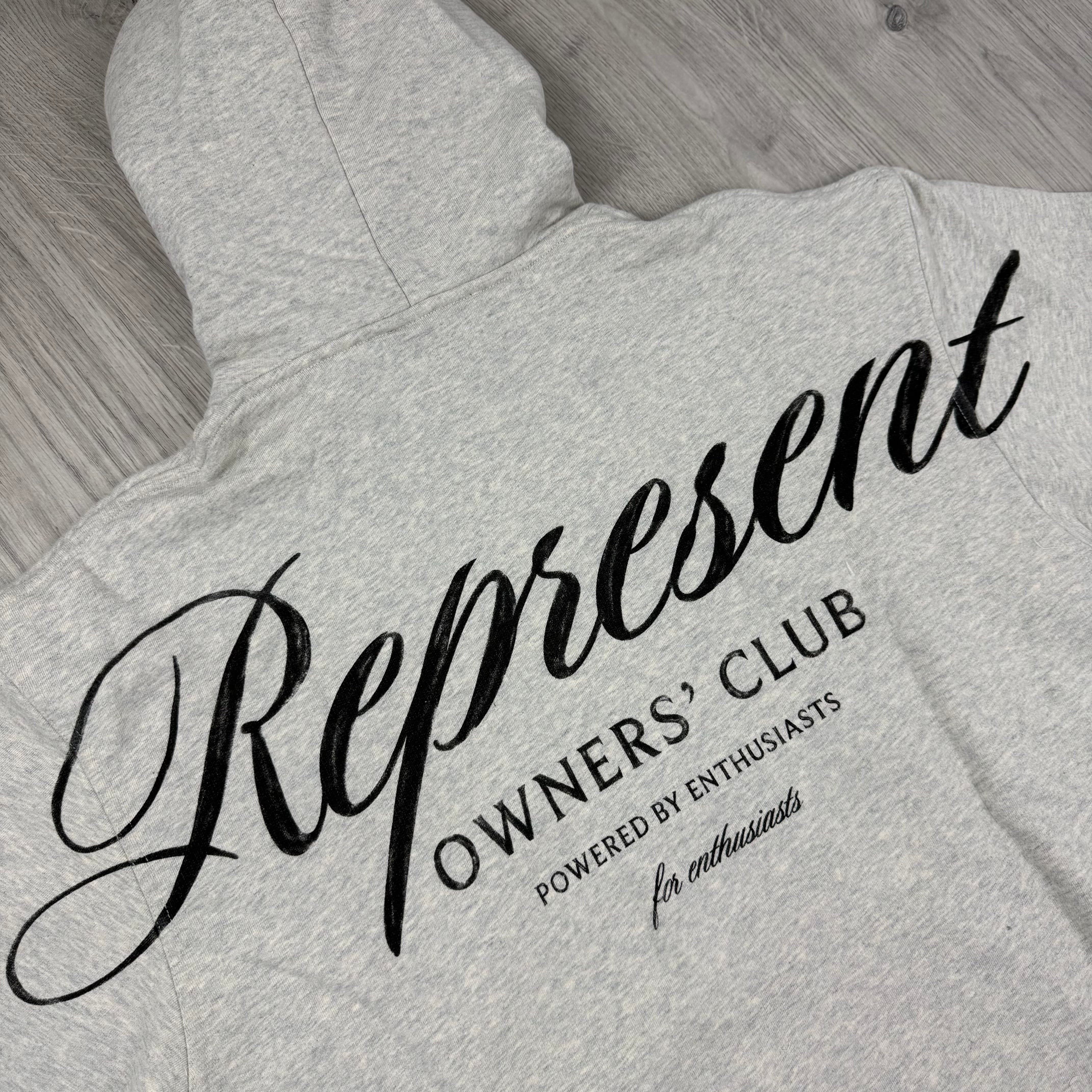 Represent 'Owners Club' Hoodie - Cream Marl