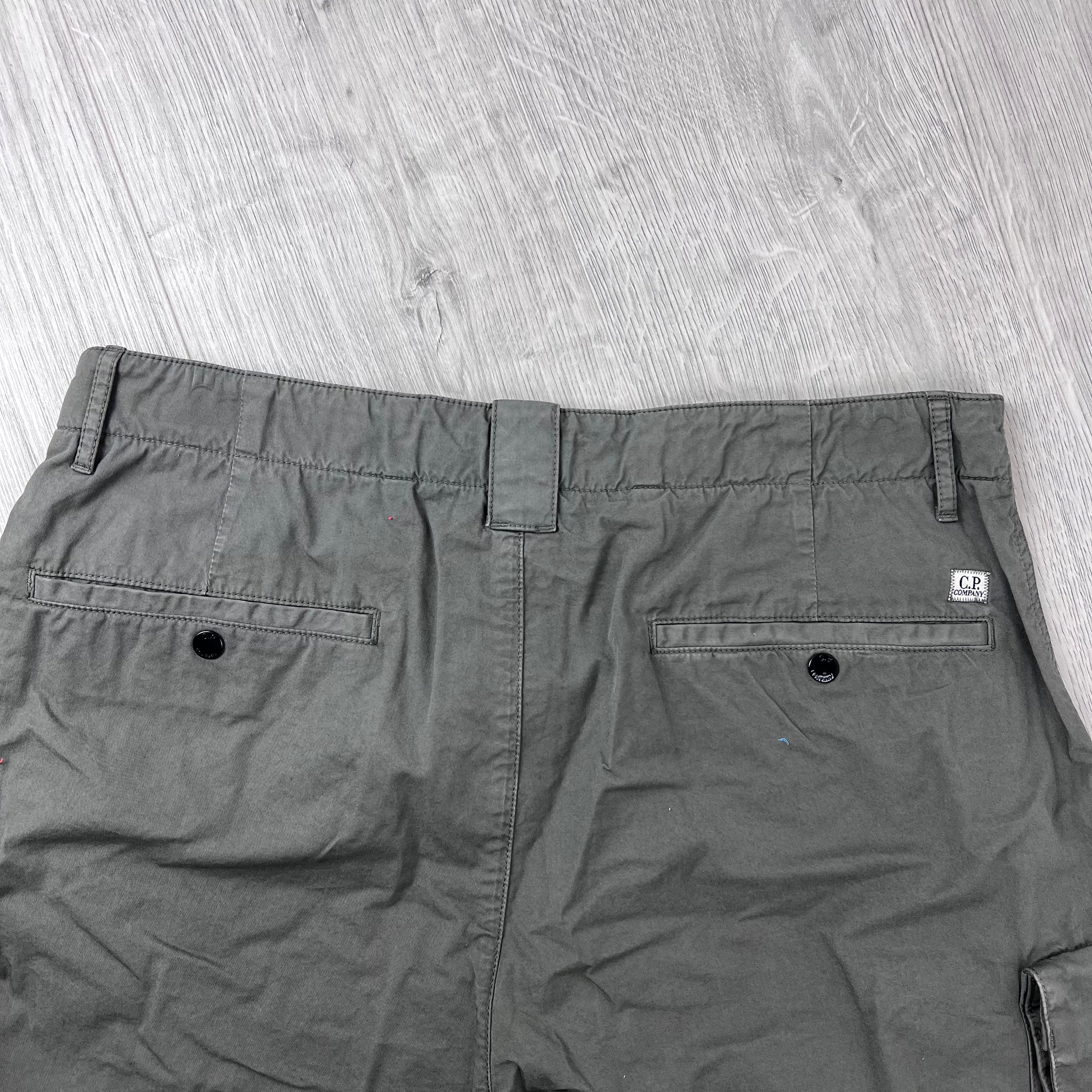 CP Company Cargo Shorts - Gunmetal