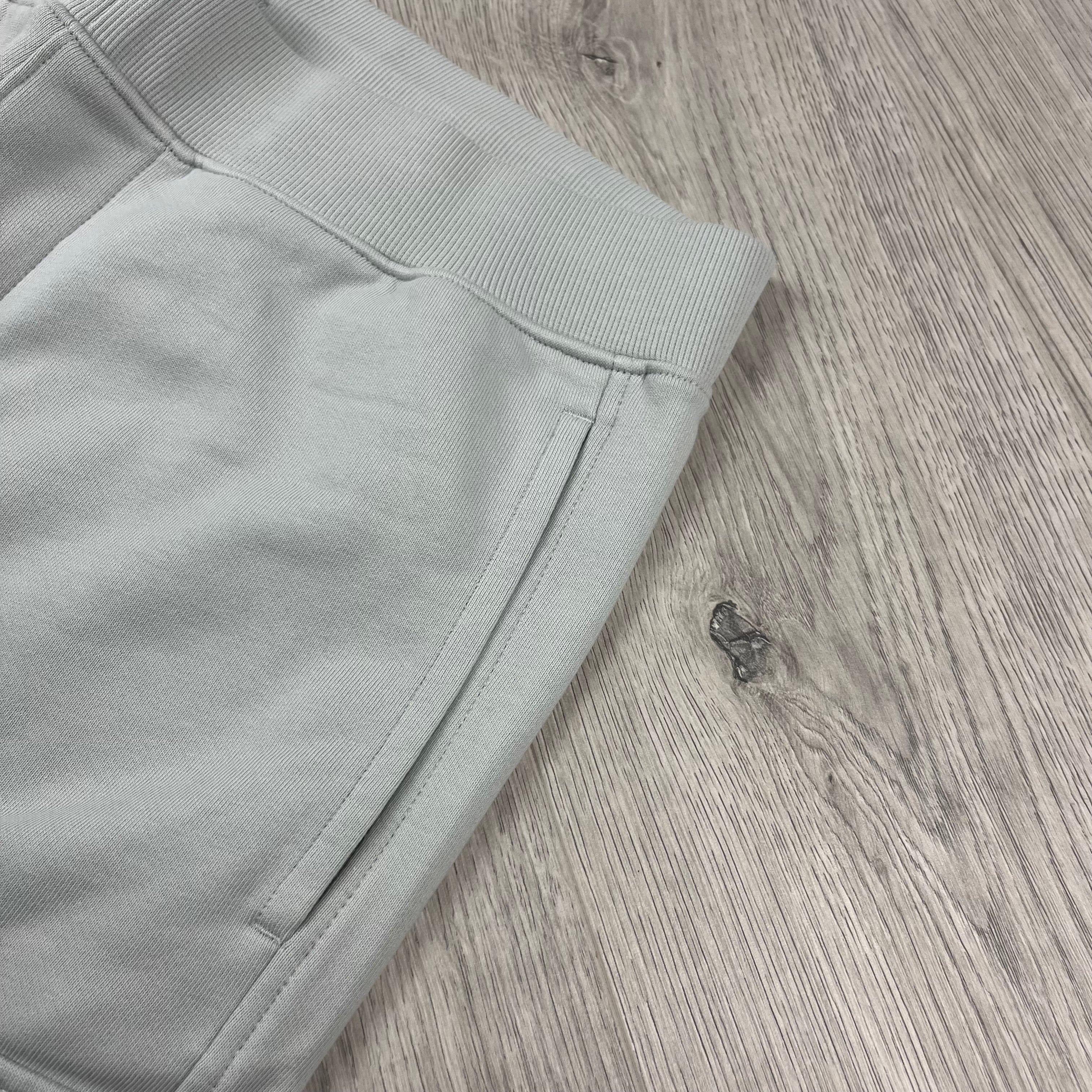 CP Company Raised Fleece Sweatpants - Blue Fox