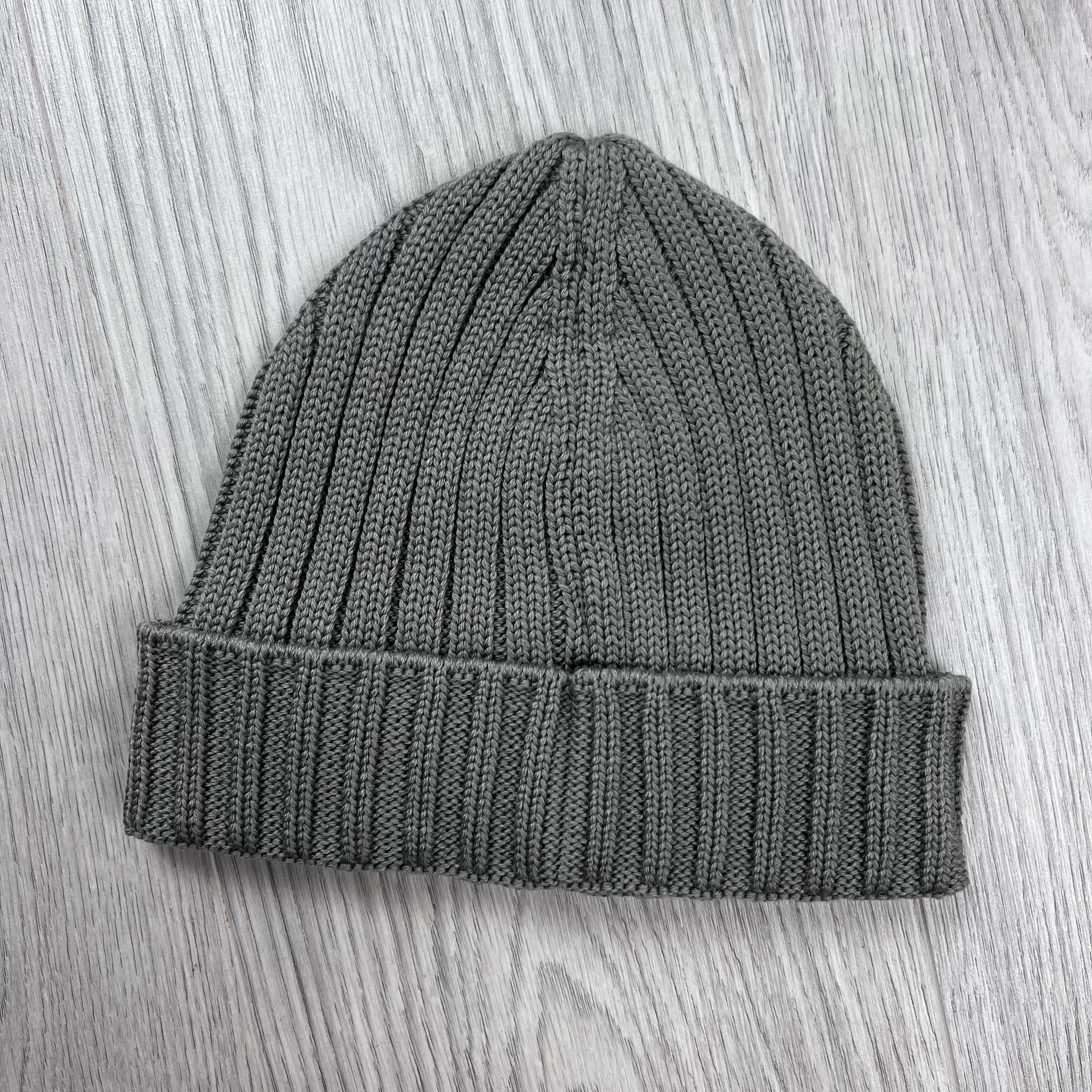 CP Company Patch Beanie - Fallen Rock