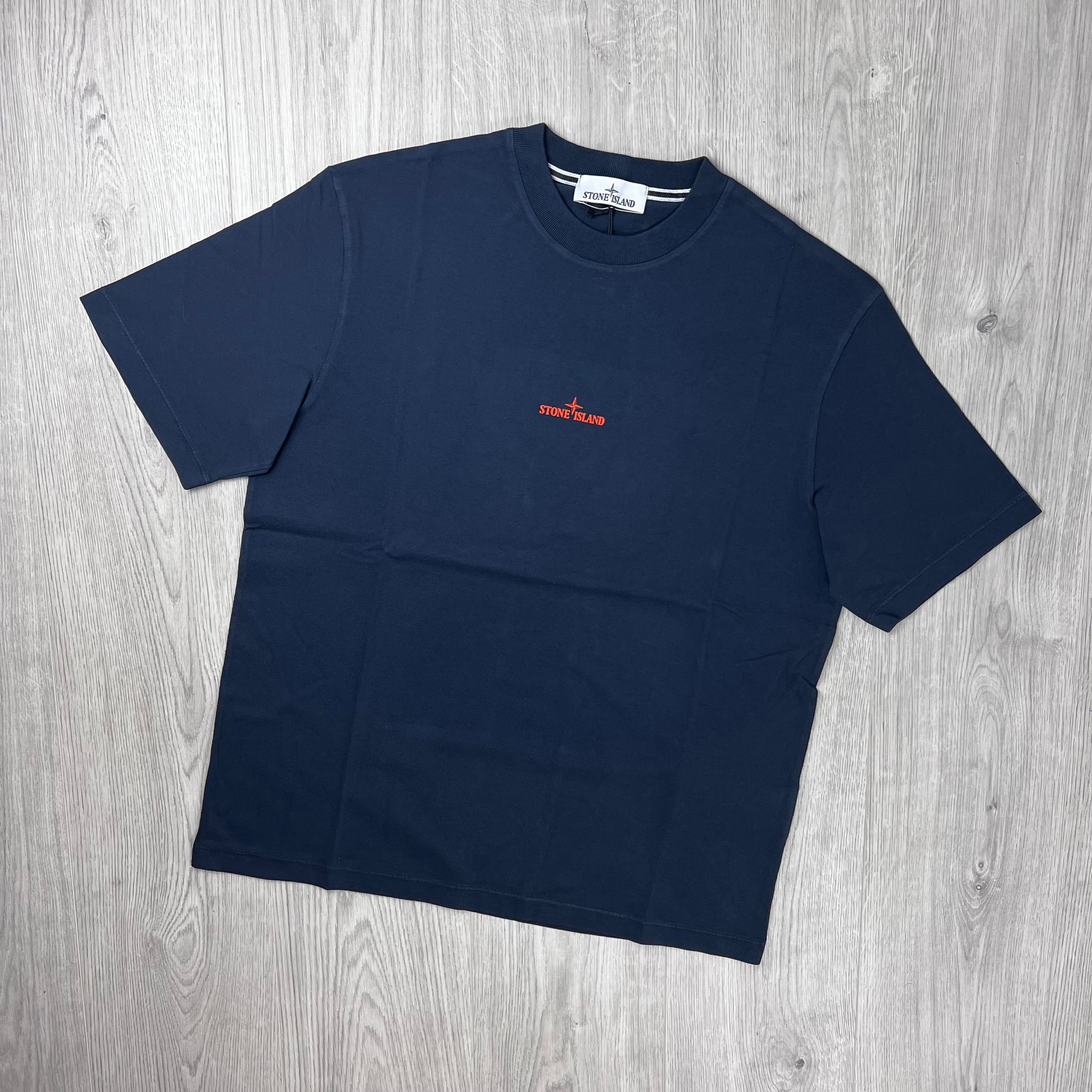 Stone Island 'Desert' T-Shirt - Navy