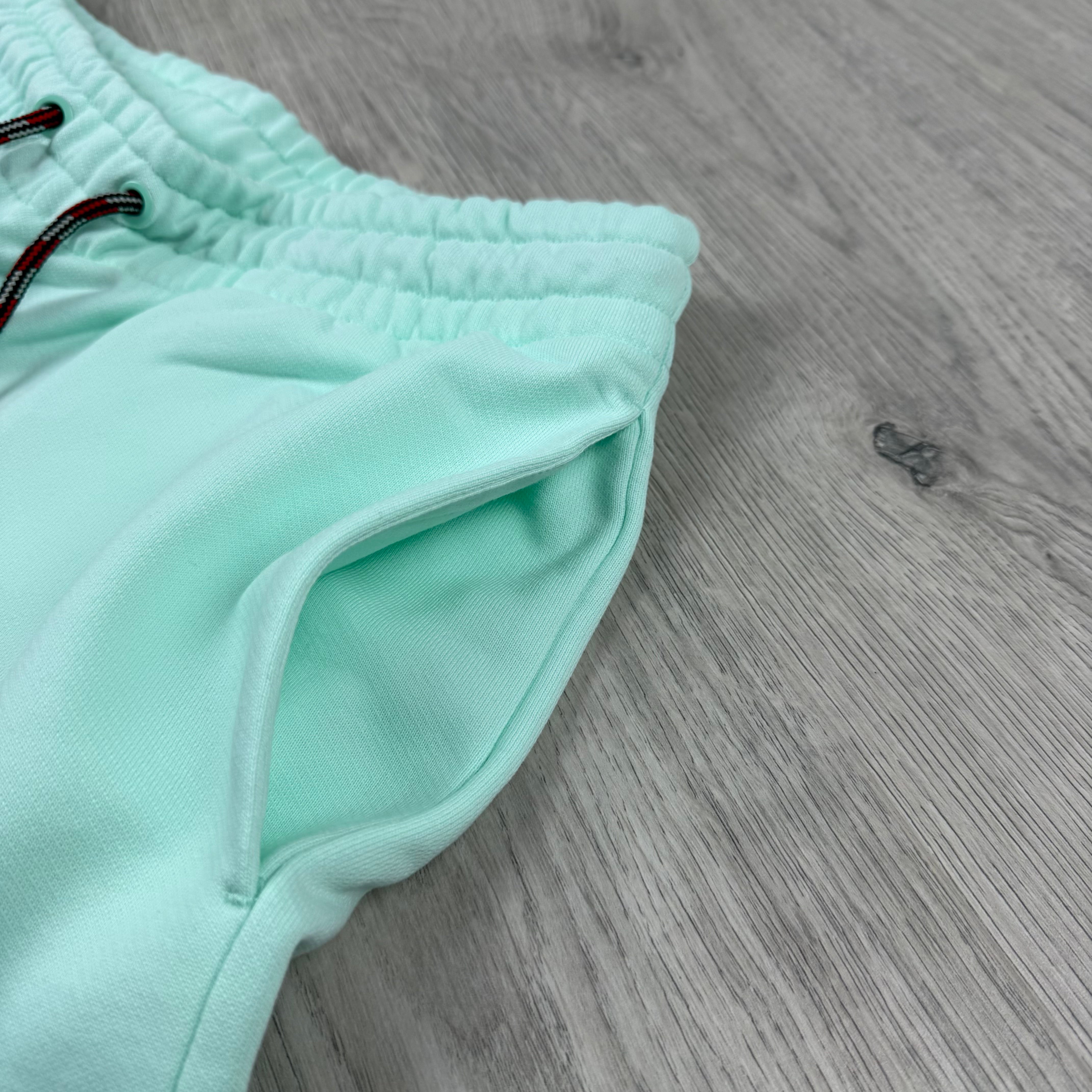 Casablanca 'Sunset Valley' Jersey Shorts - Mint