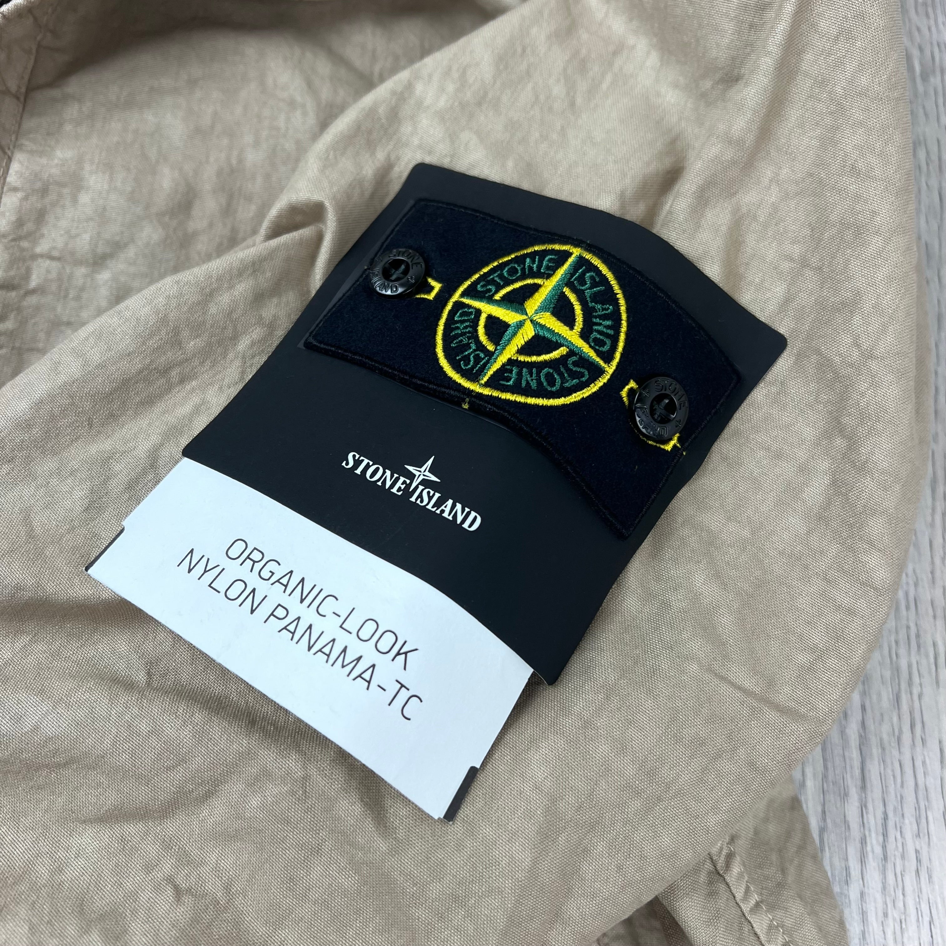 Stone Island Panama Hooded Jacket - Desert