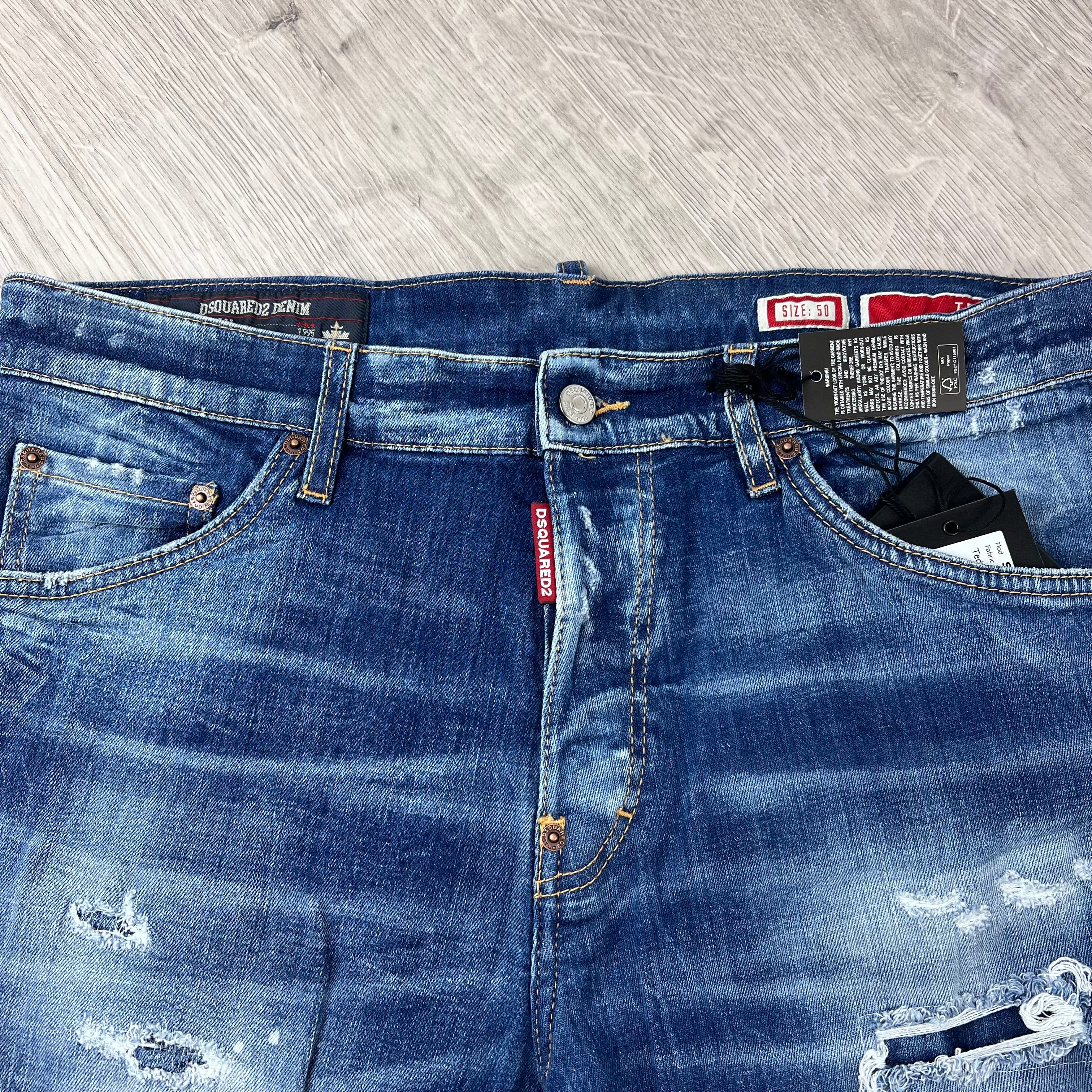 DSQUARED2 ‘Teddy’ Jeans - Blue