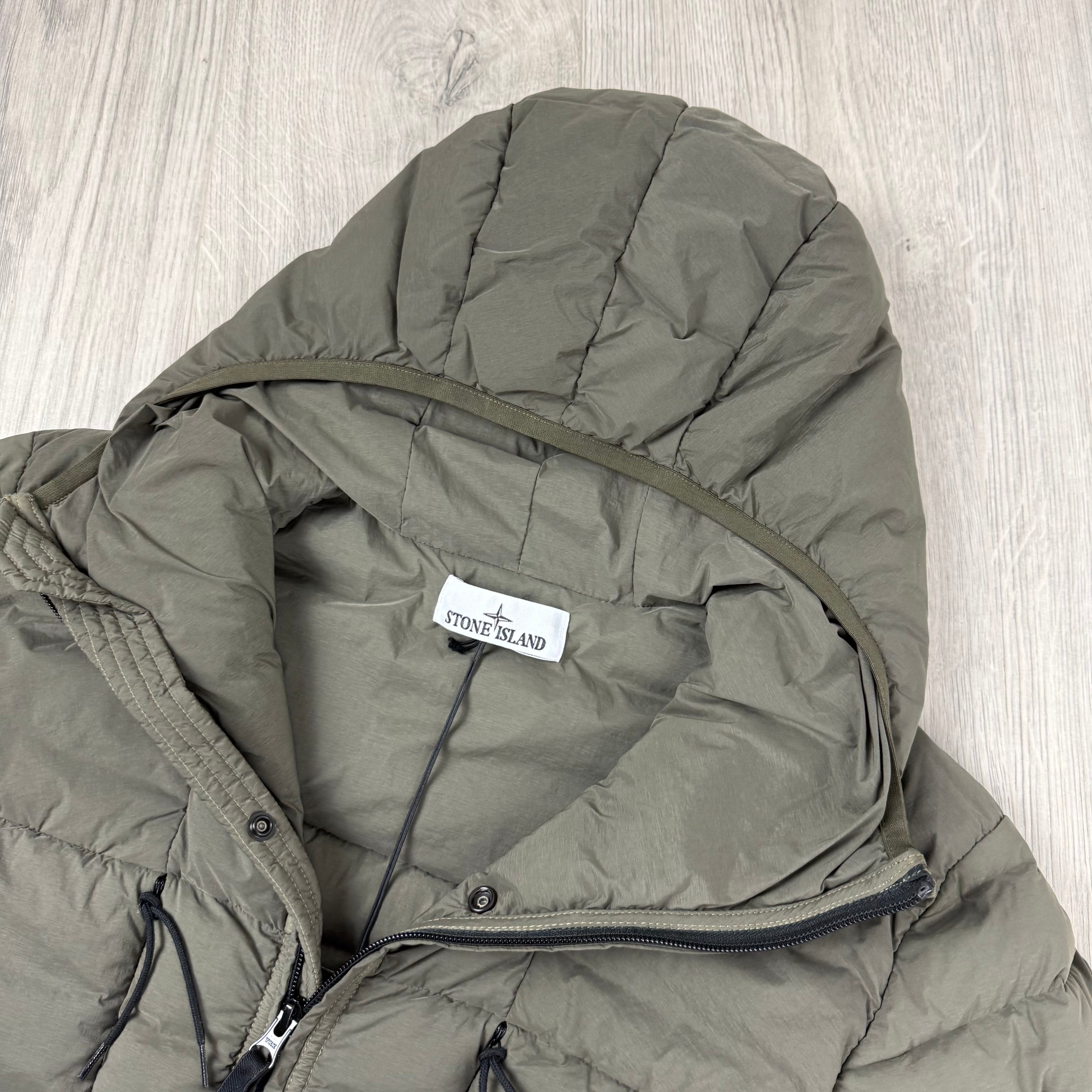 Stone Island Seamless Down Jacket - Military