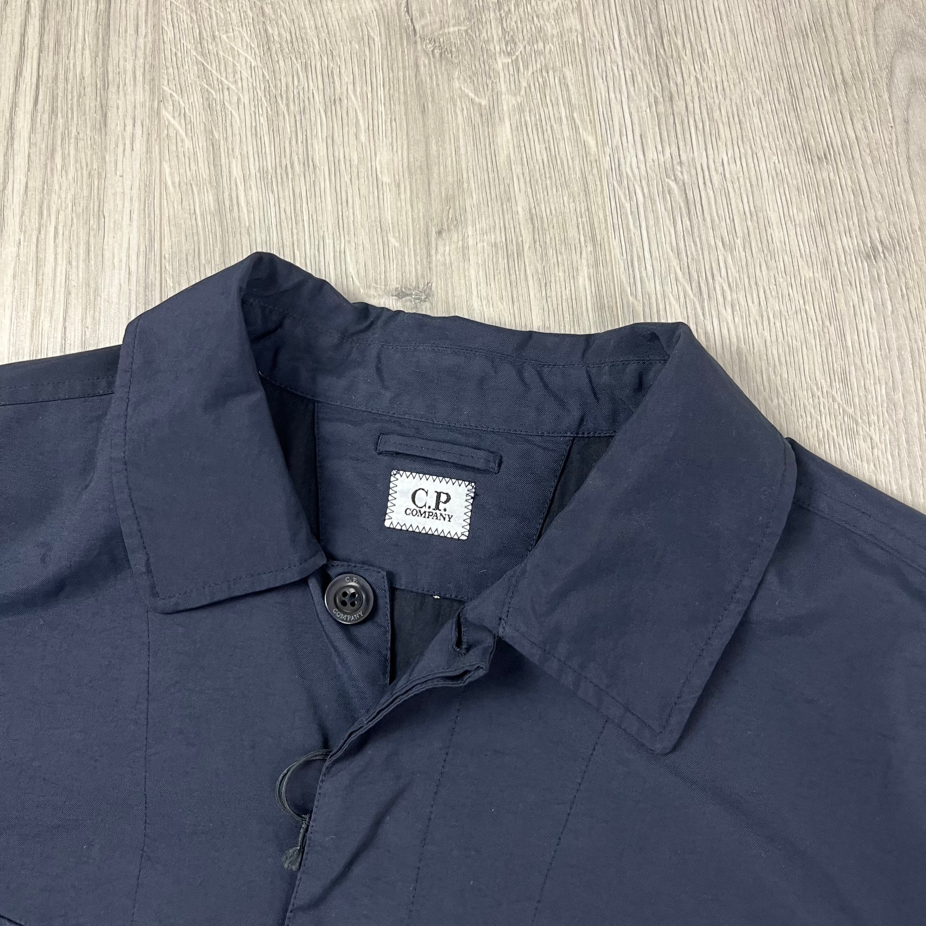 CP Company Taylon-P Overshirt - Navy