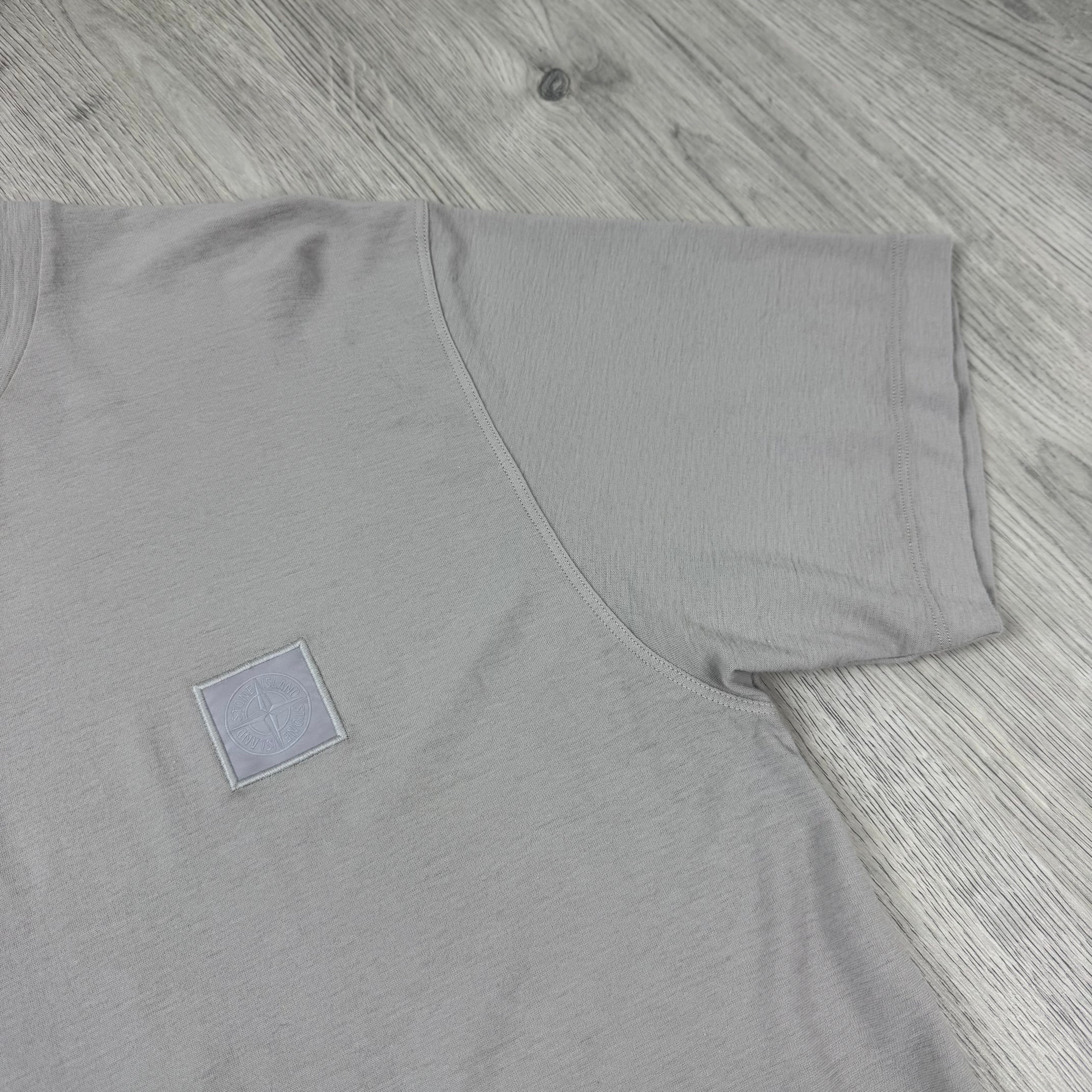 Stone Island Ghost Patch T-Shirt - Dust Grey