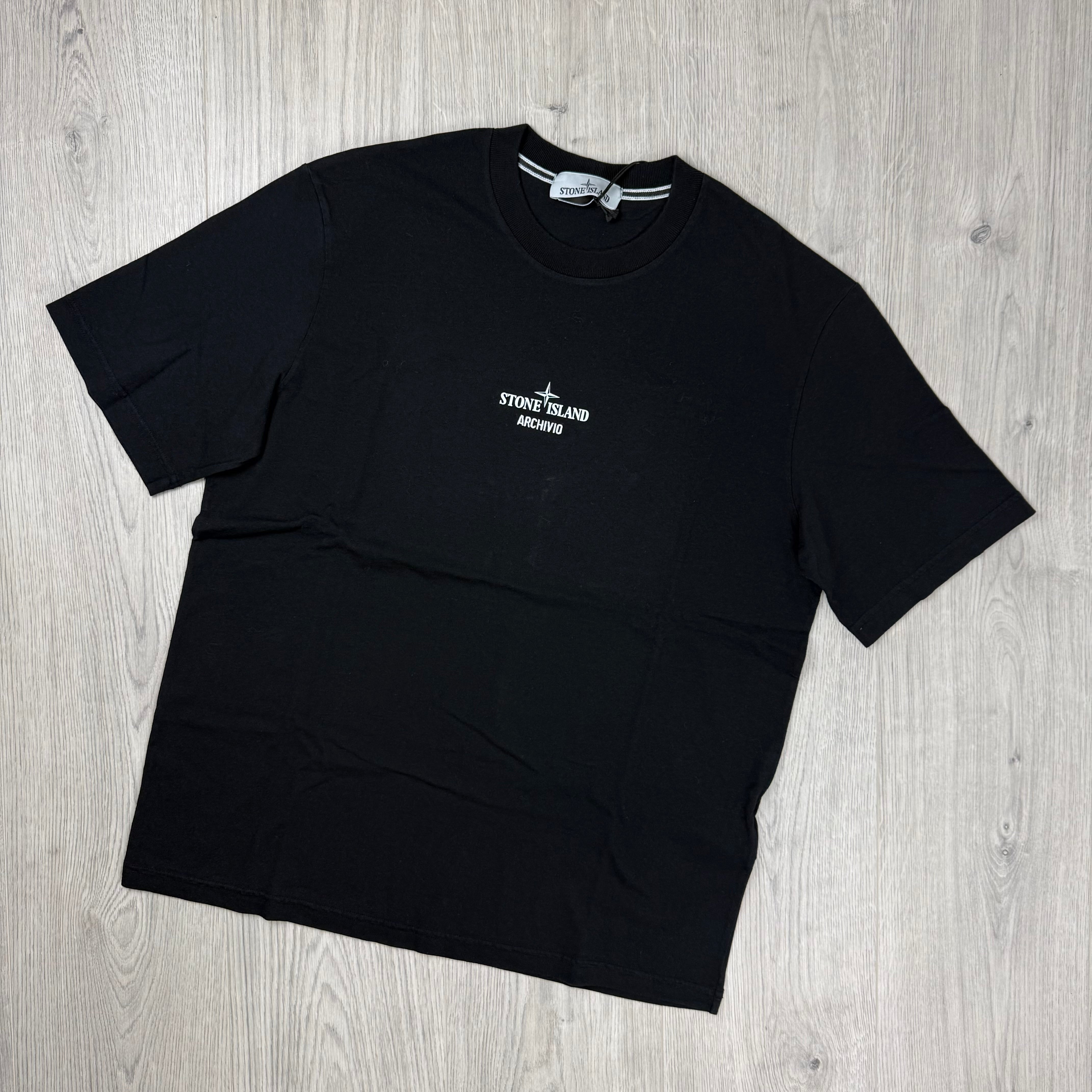 Stone Island 'Archivio' T-Shirt - Black