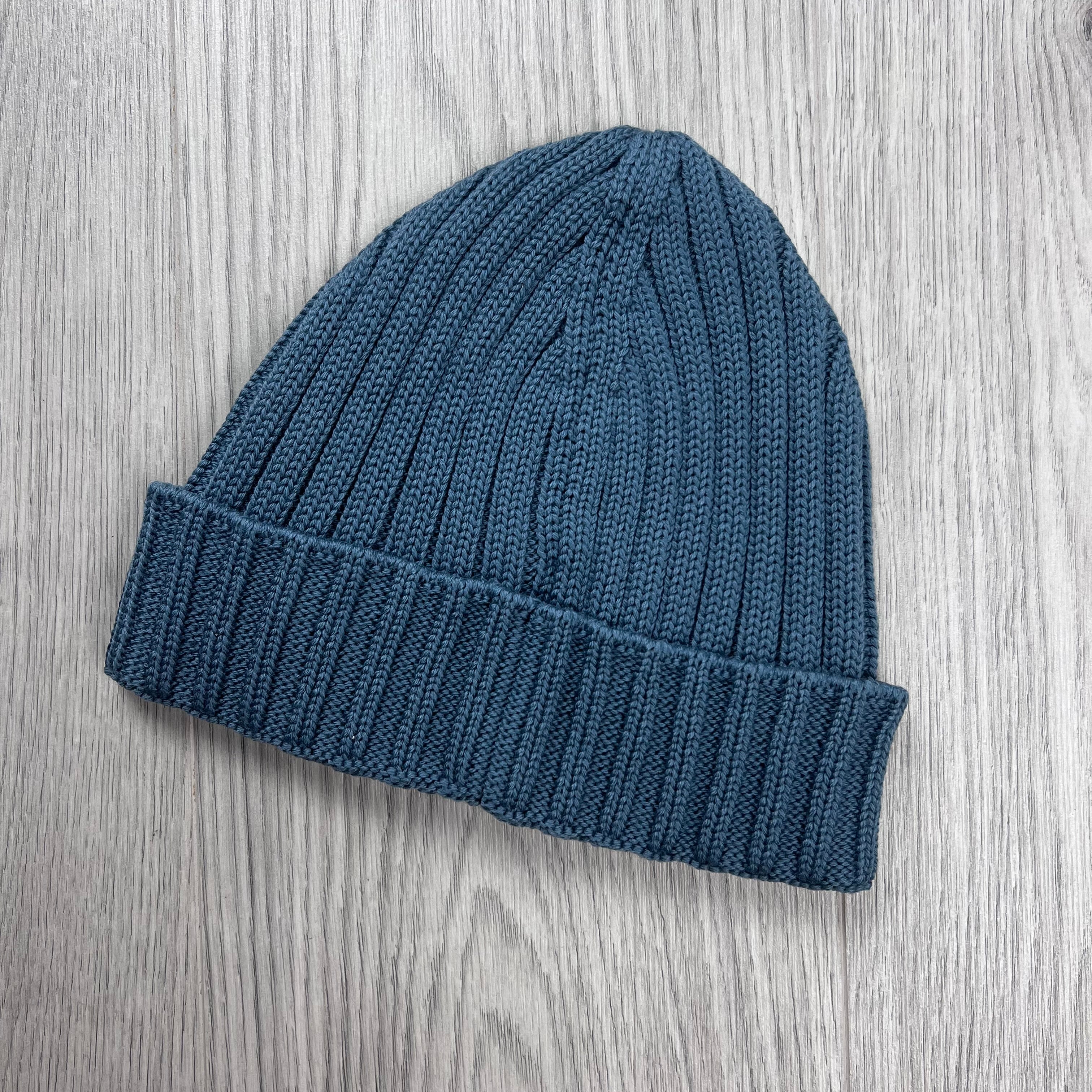 CP Company Patch Beanie - Orion Blue