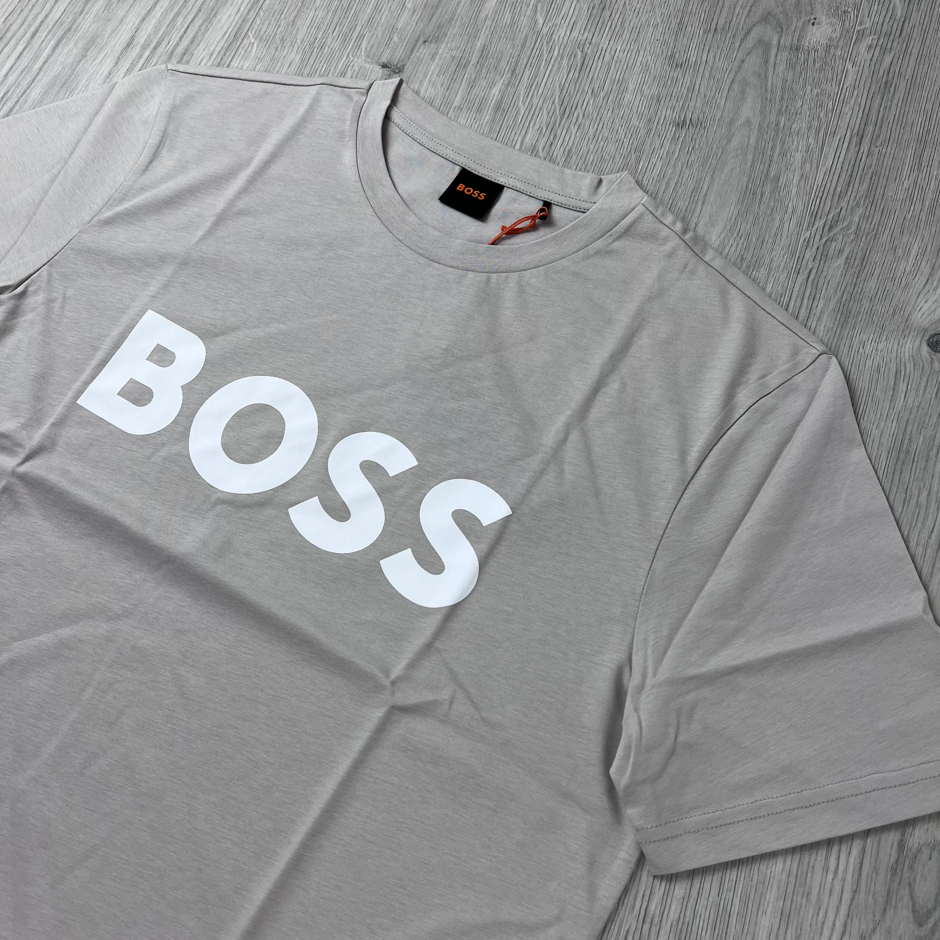 Hugo Boss Thinking T-Shirt - Grey