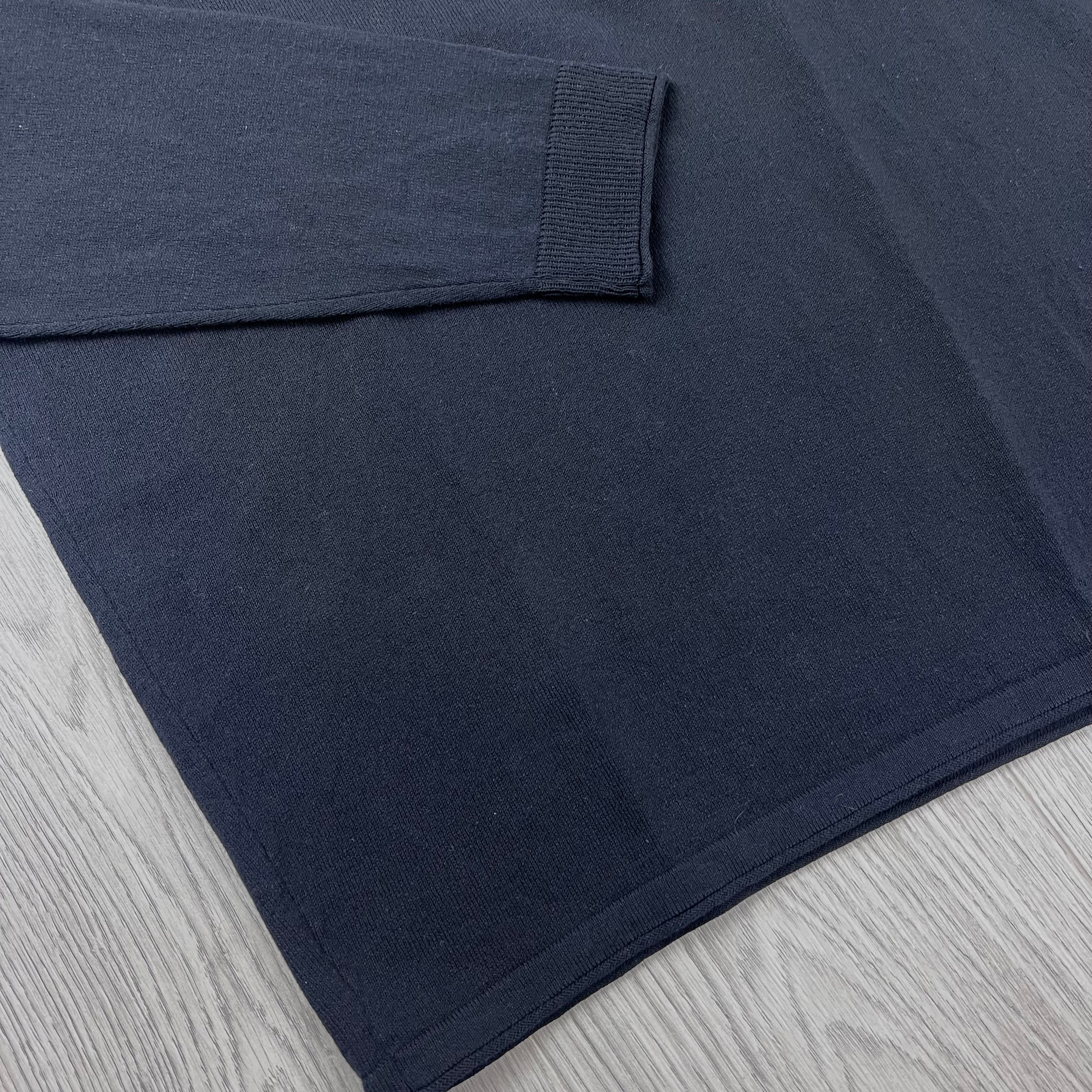Stone Island Light Organic Sweatshirt - Navy