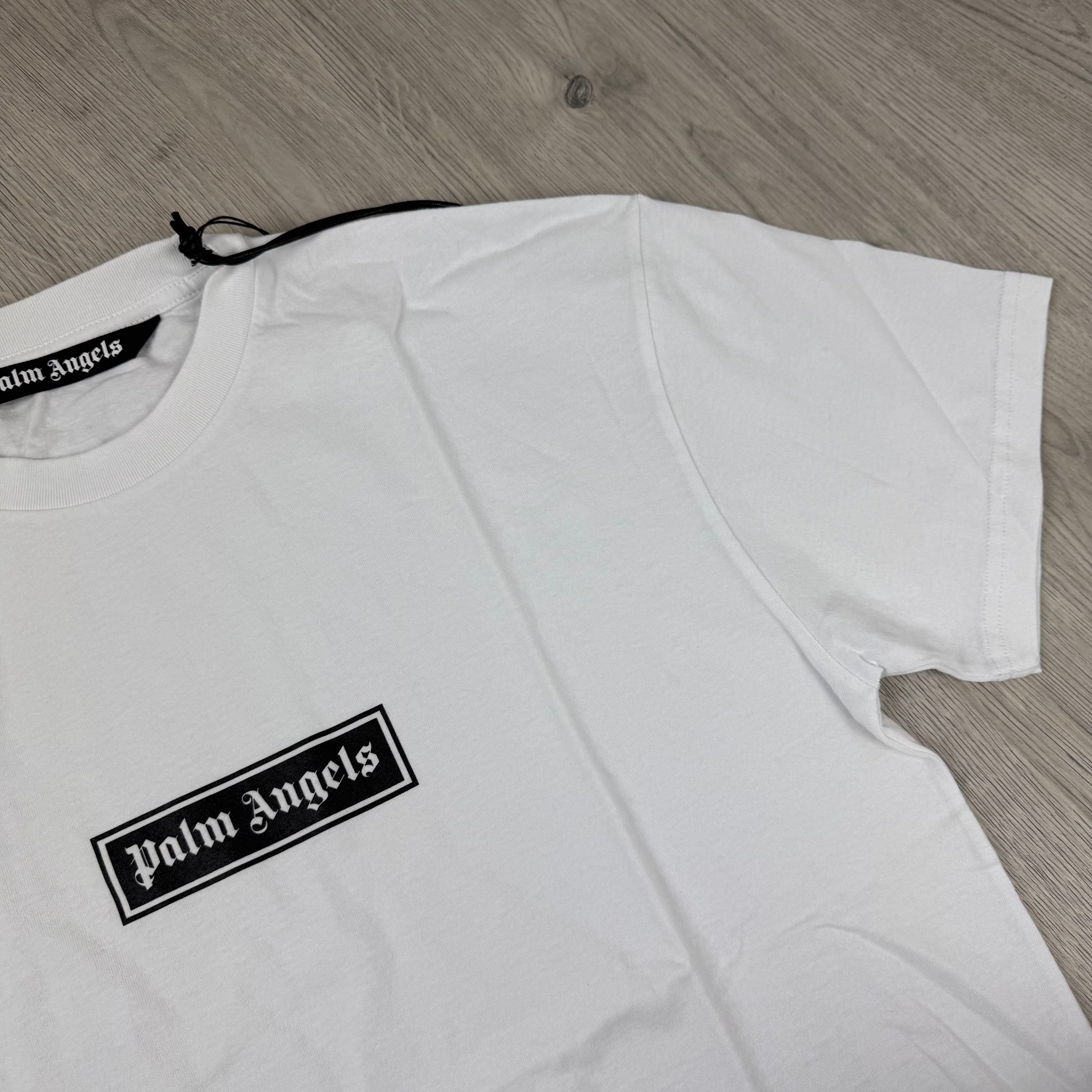 Palm Angels Box Logo T-Shirt - White