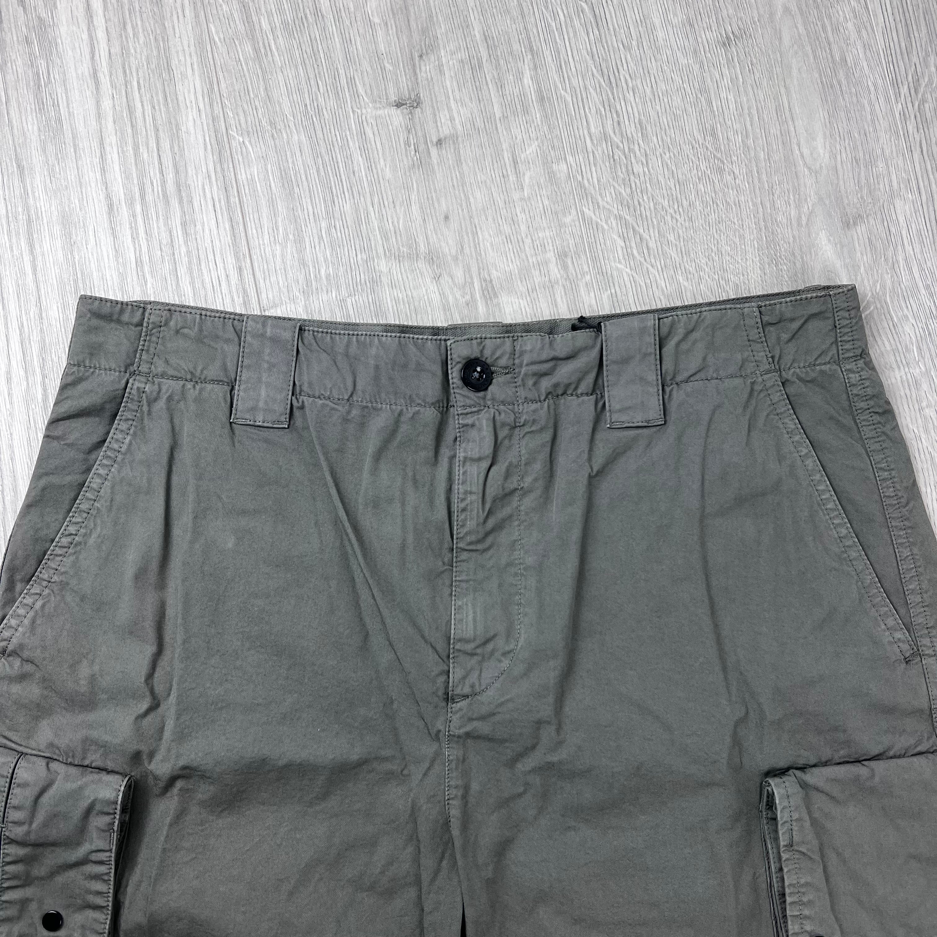 CP Company Cargo Shorts - Gunmetal