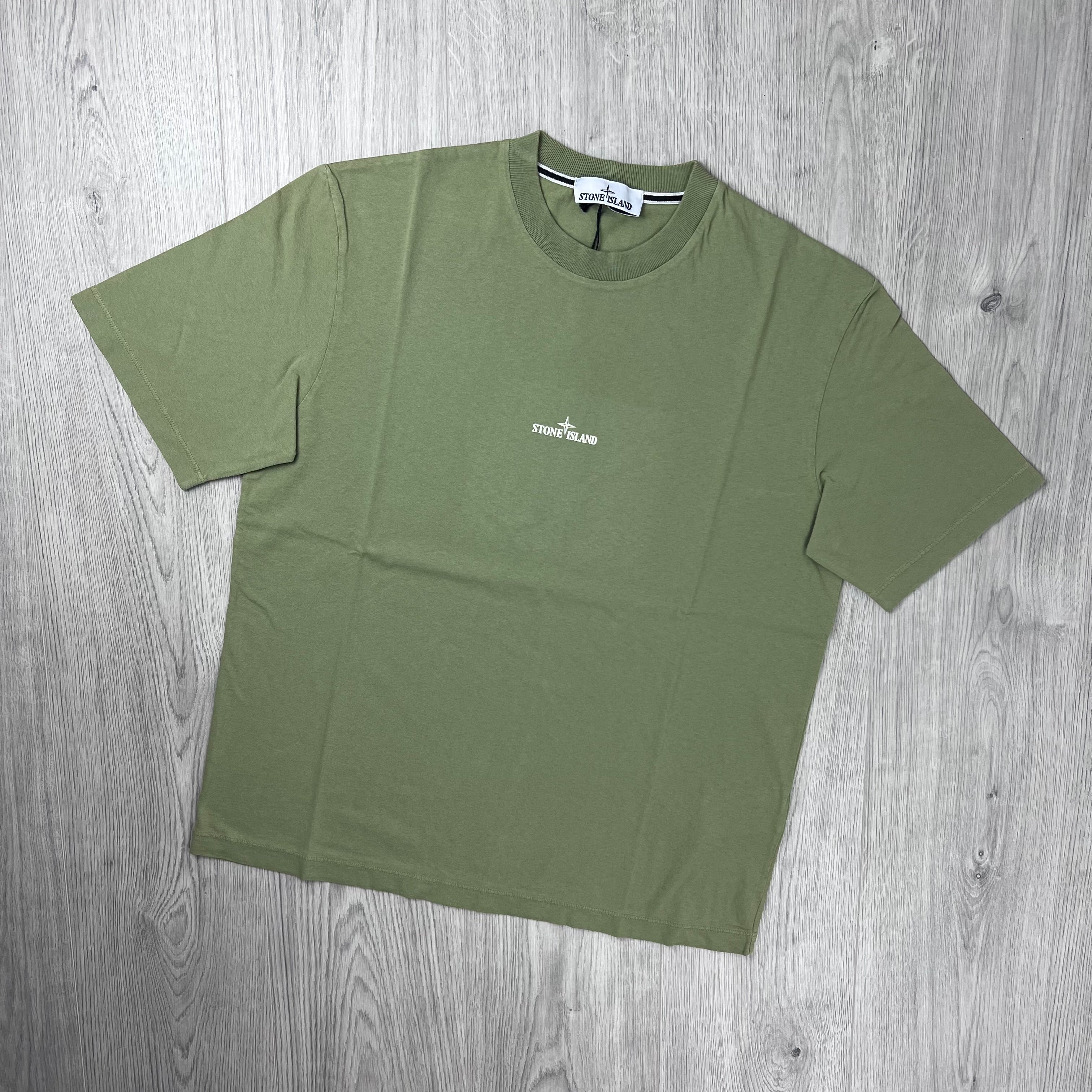 Stone Island 'Desert' T-Shirt - Laurel Green