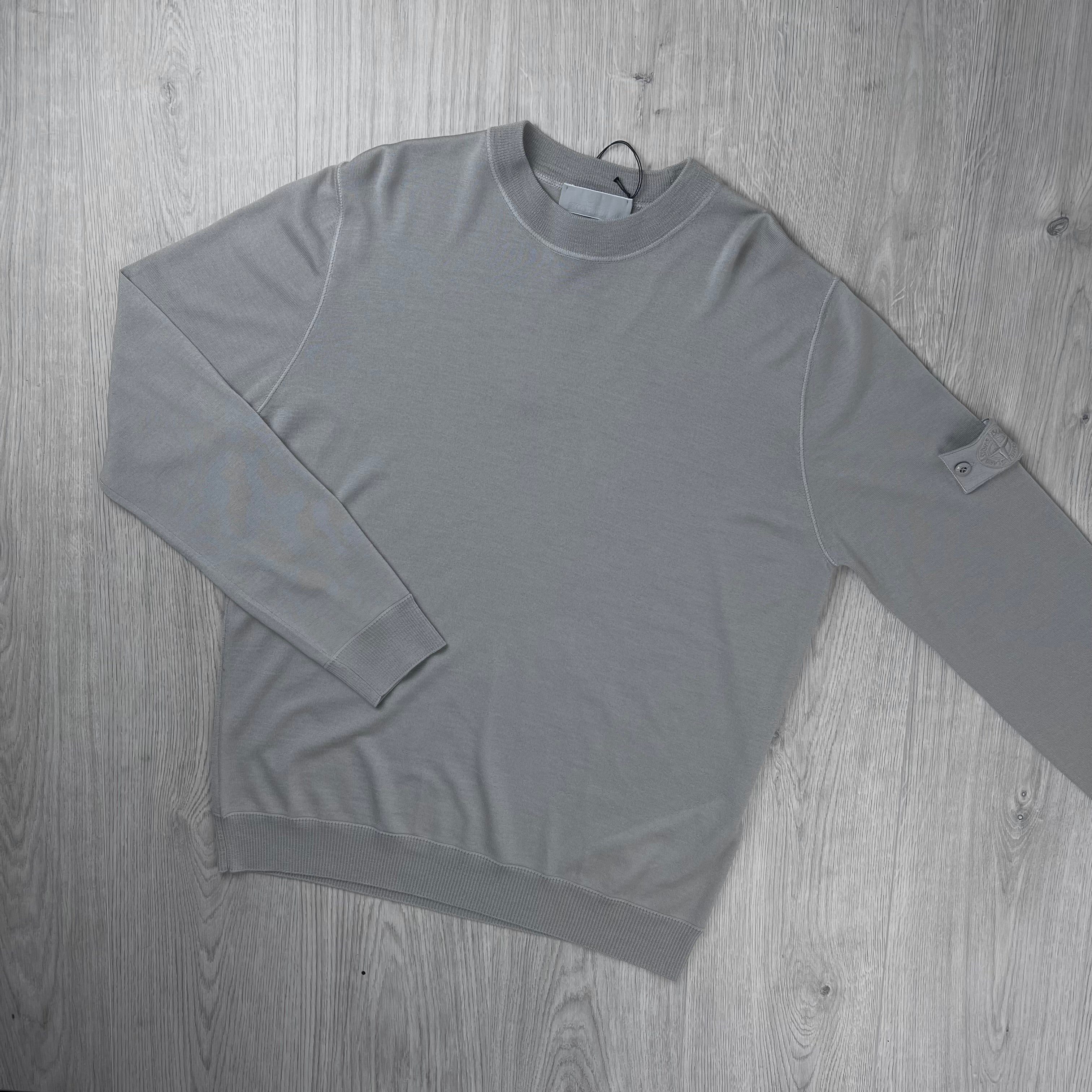 Stone Island Ghost Knit Sweatshirt - Dust Grey