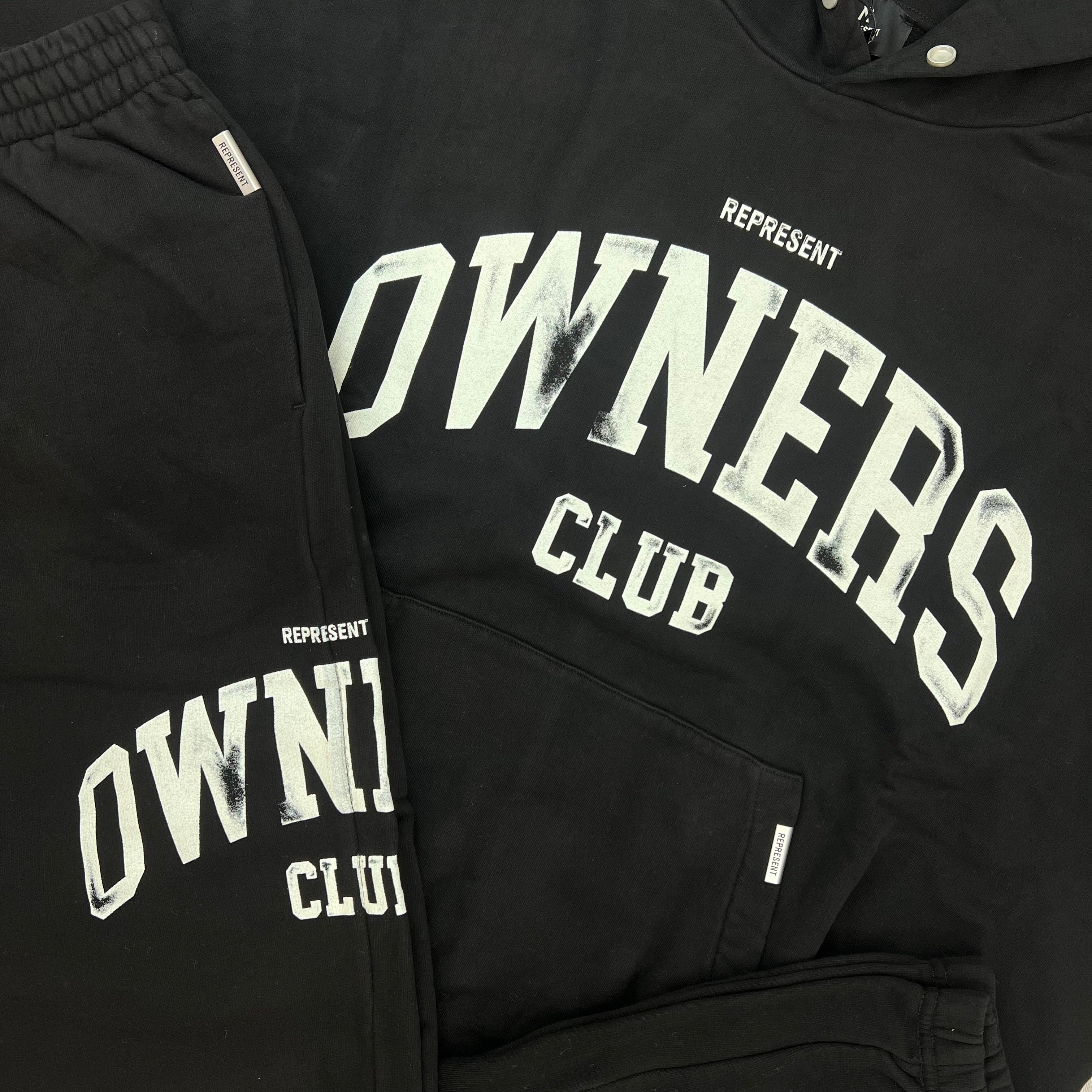 Represent 'Owners Club' Tracksuit - Black