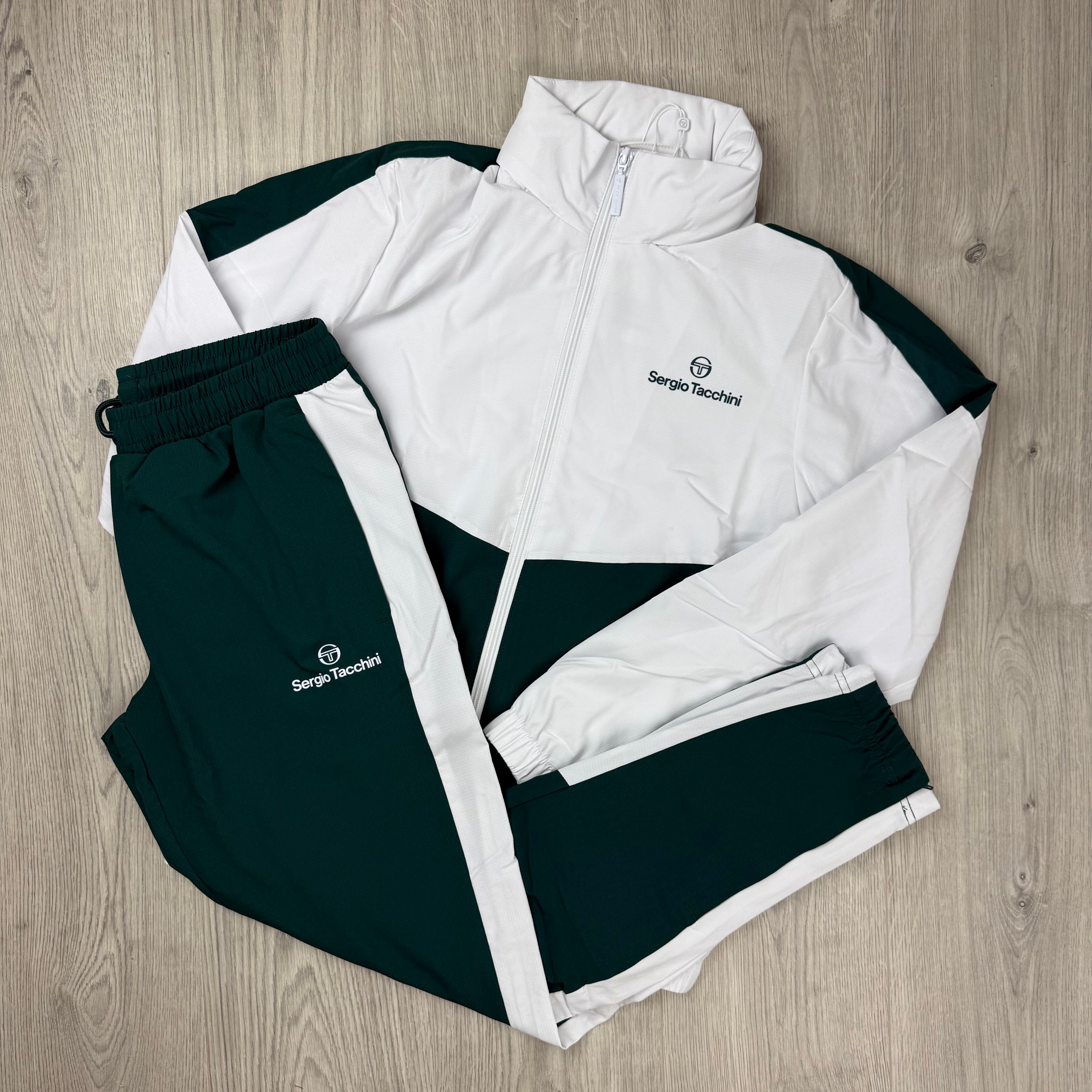 Sergio Tacchini 'Giardino' Tracksuit - Sea Moss