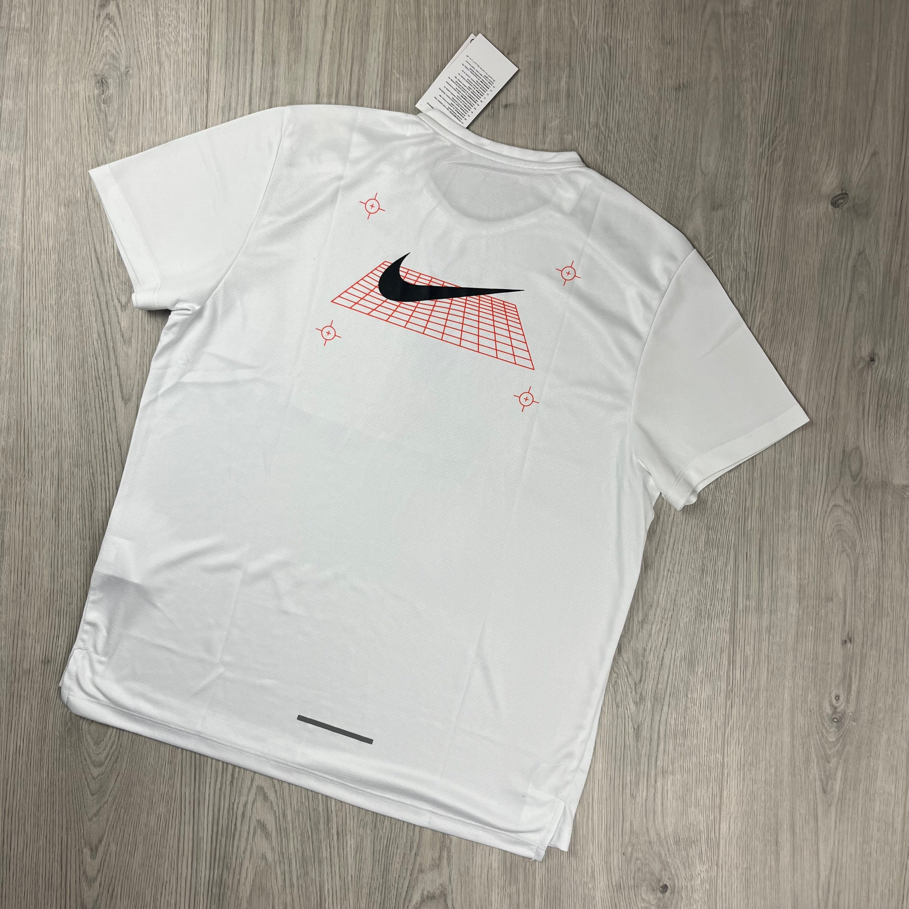 Nike Miler T-Shirt - White