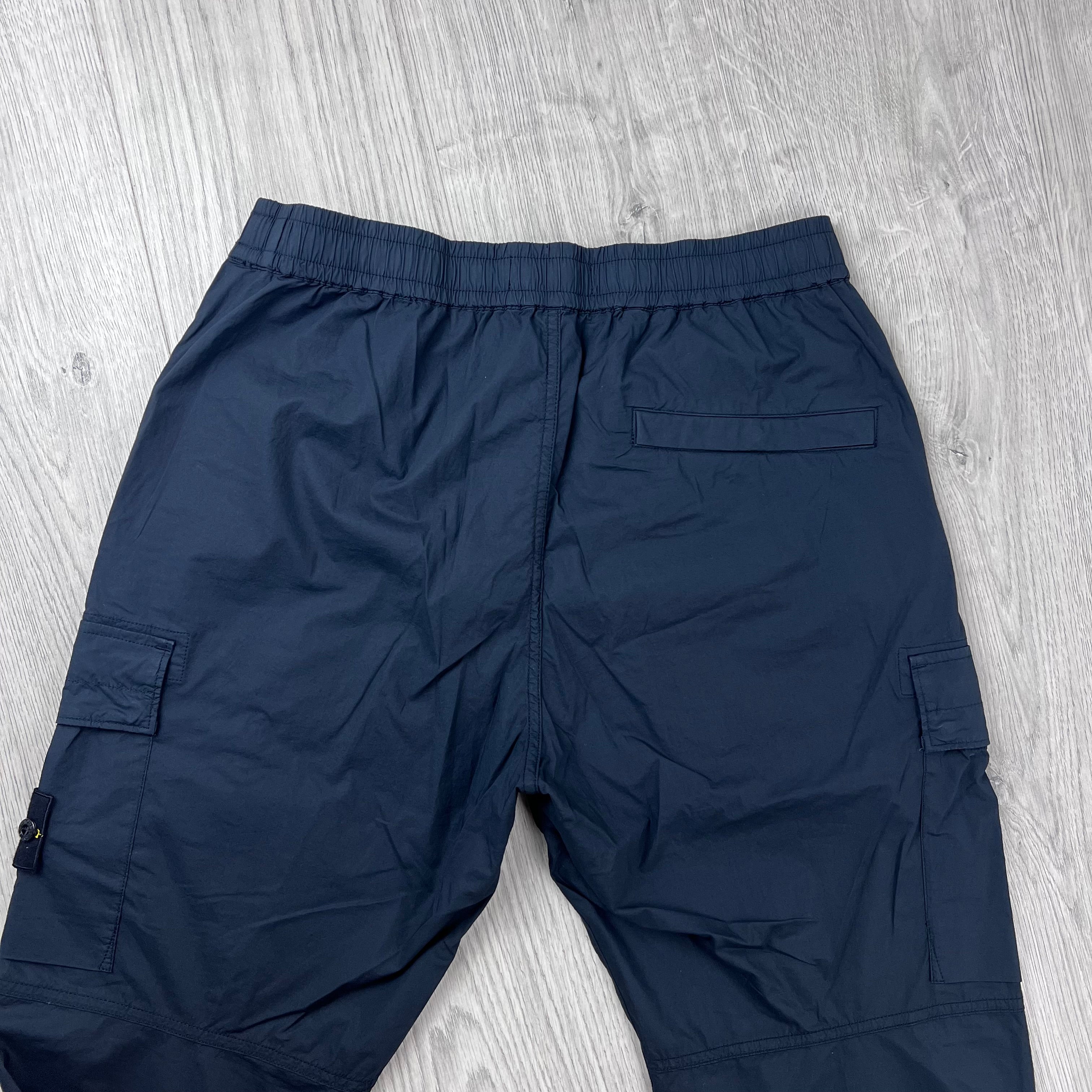 Stone Island Cargo Trousers - Navy