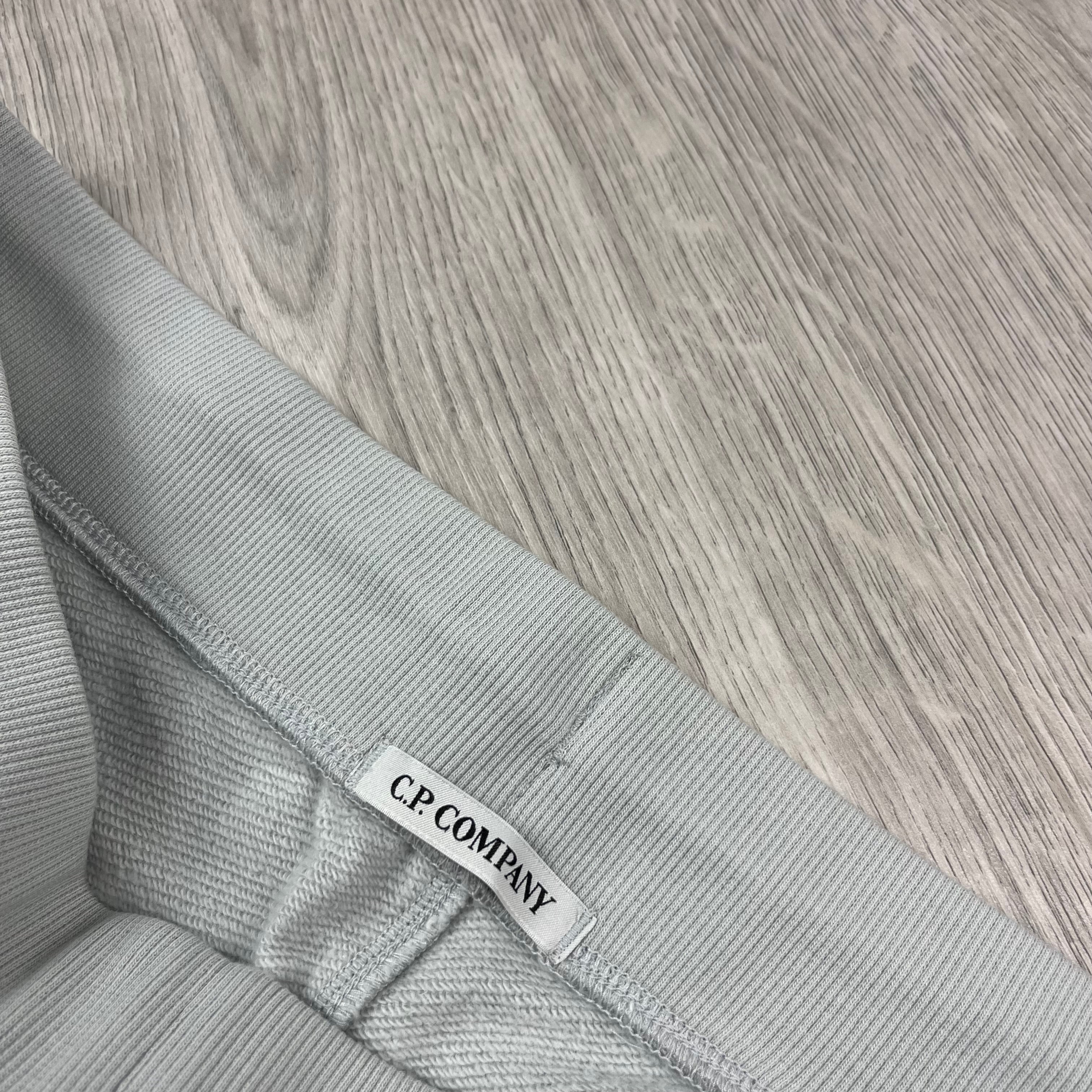 CP Company Raised Fleece Sweatpants - Blue Fox
