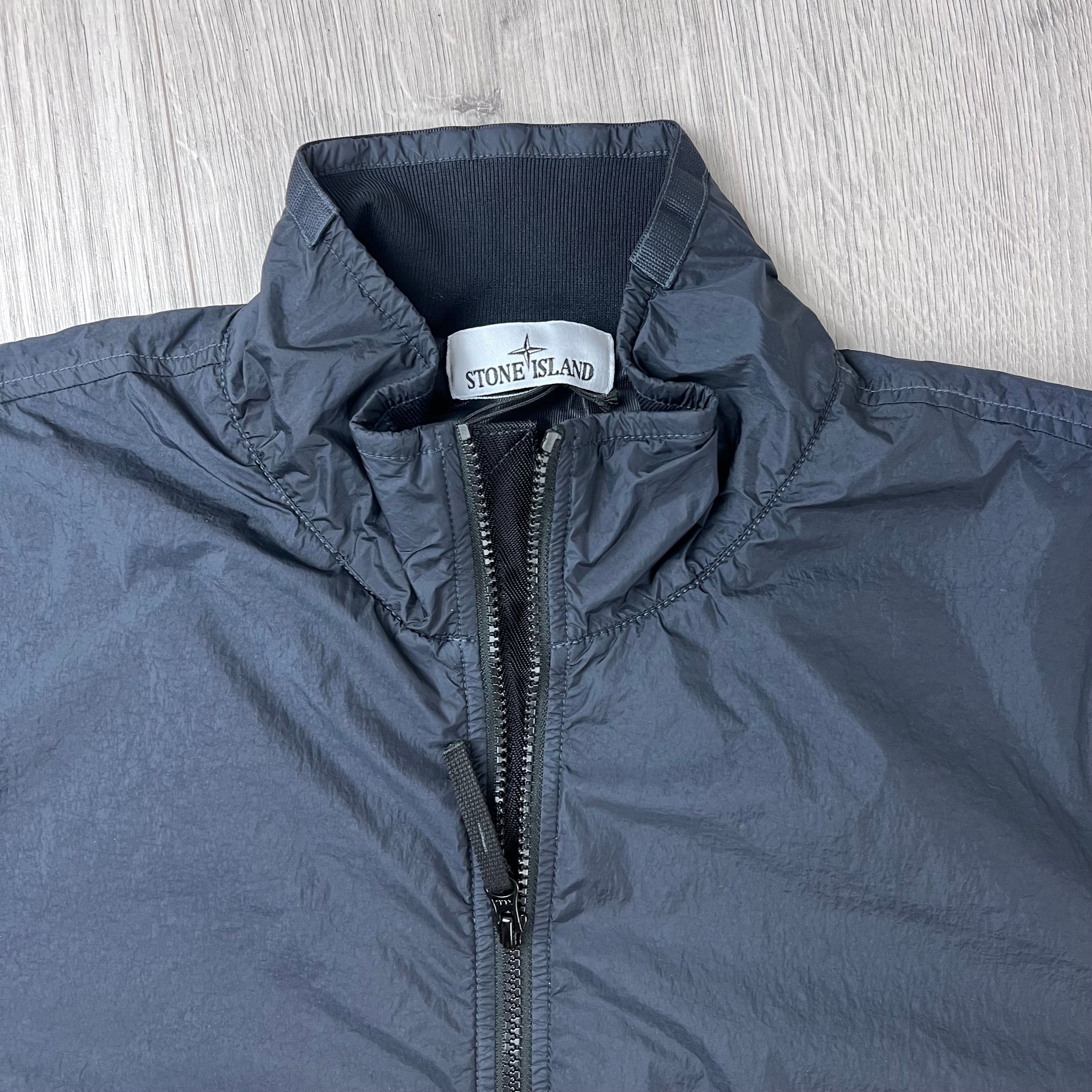 Stone Island Crinkle Reps Jacket - Navy