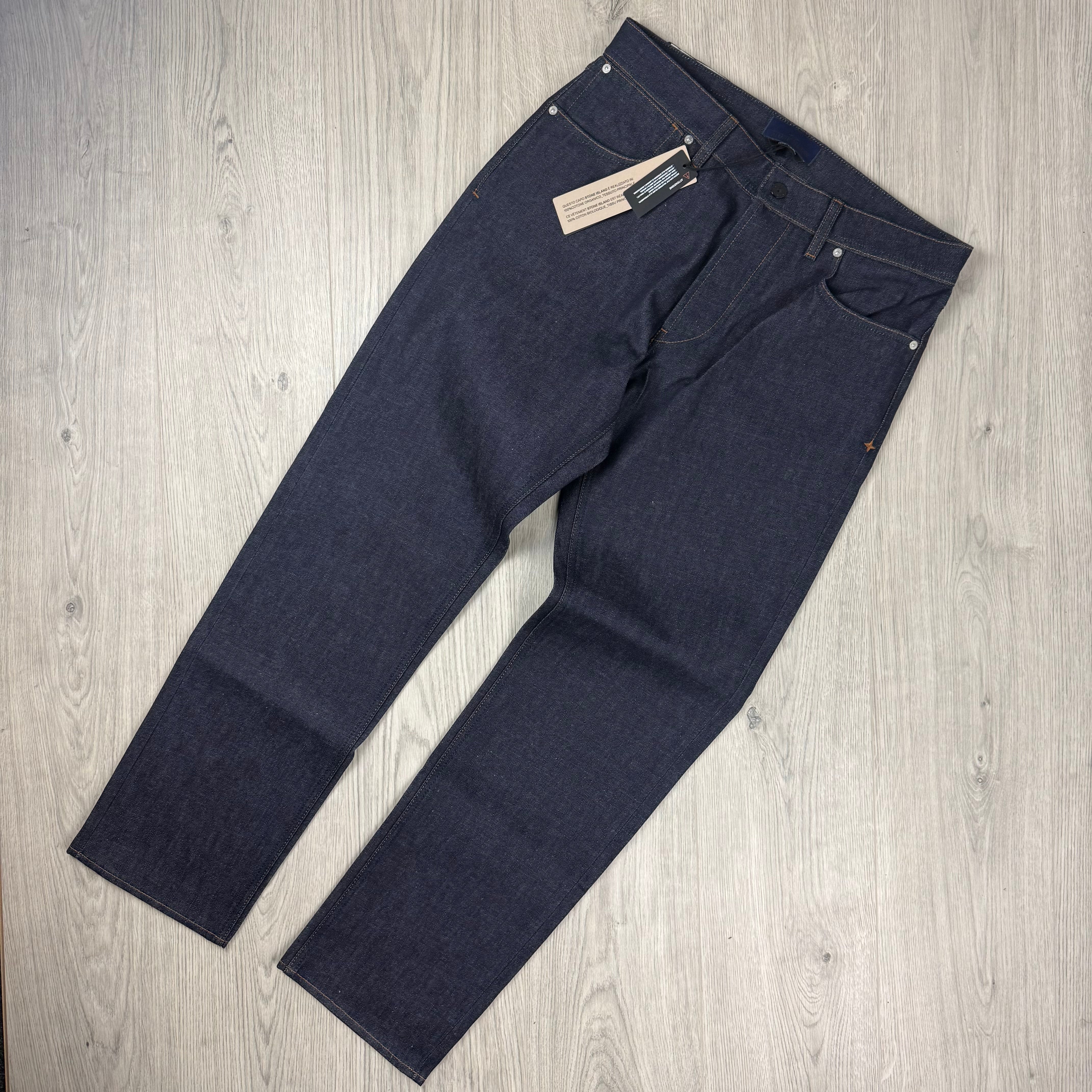 Stone Island Straight Denim Jeans - Indigo Raw