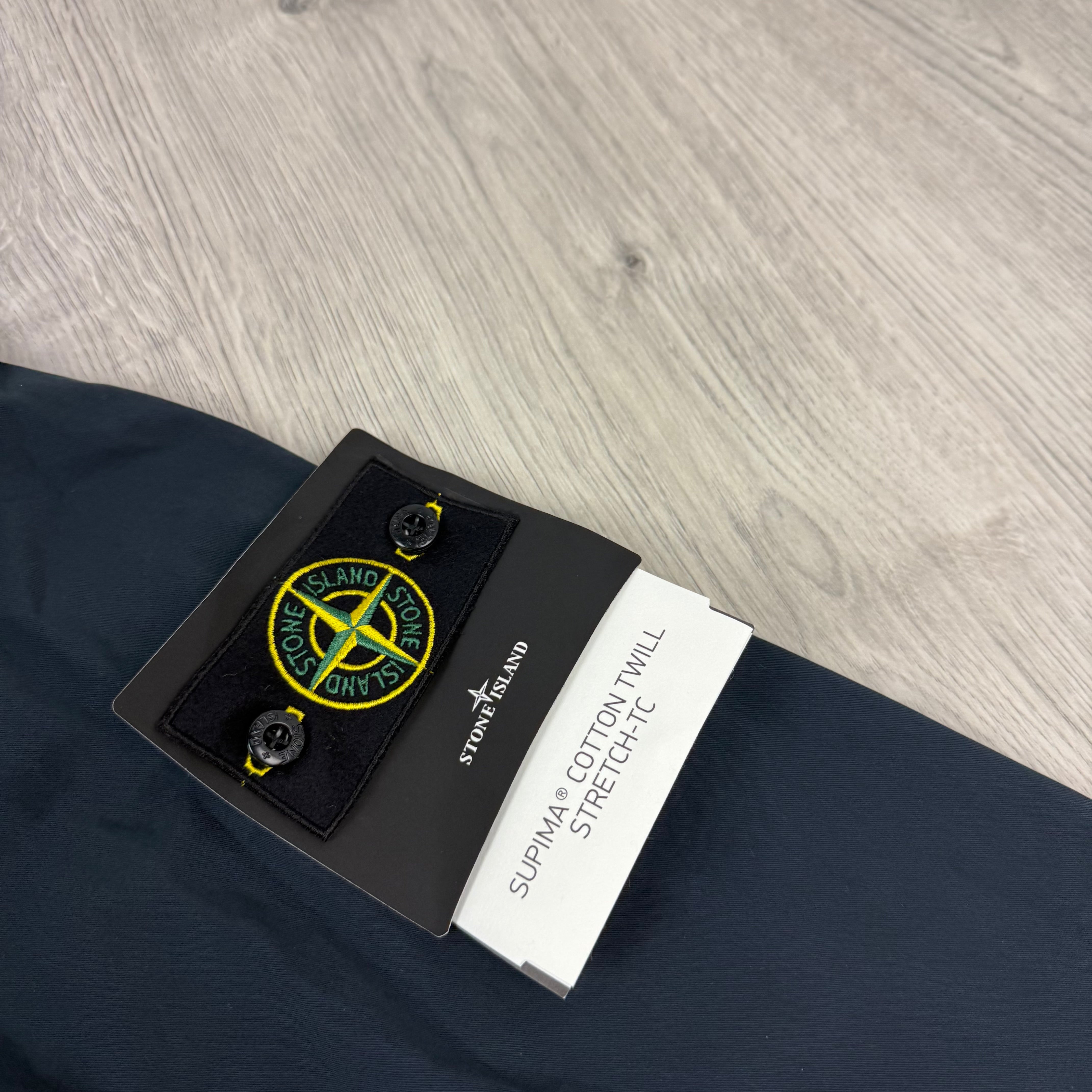 Stone Island Supima Jacket - Navy