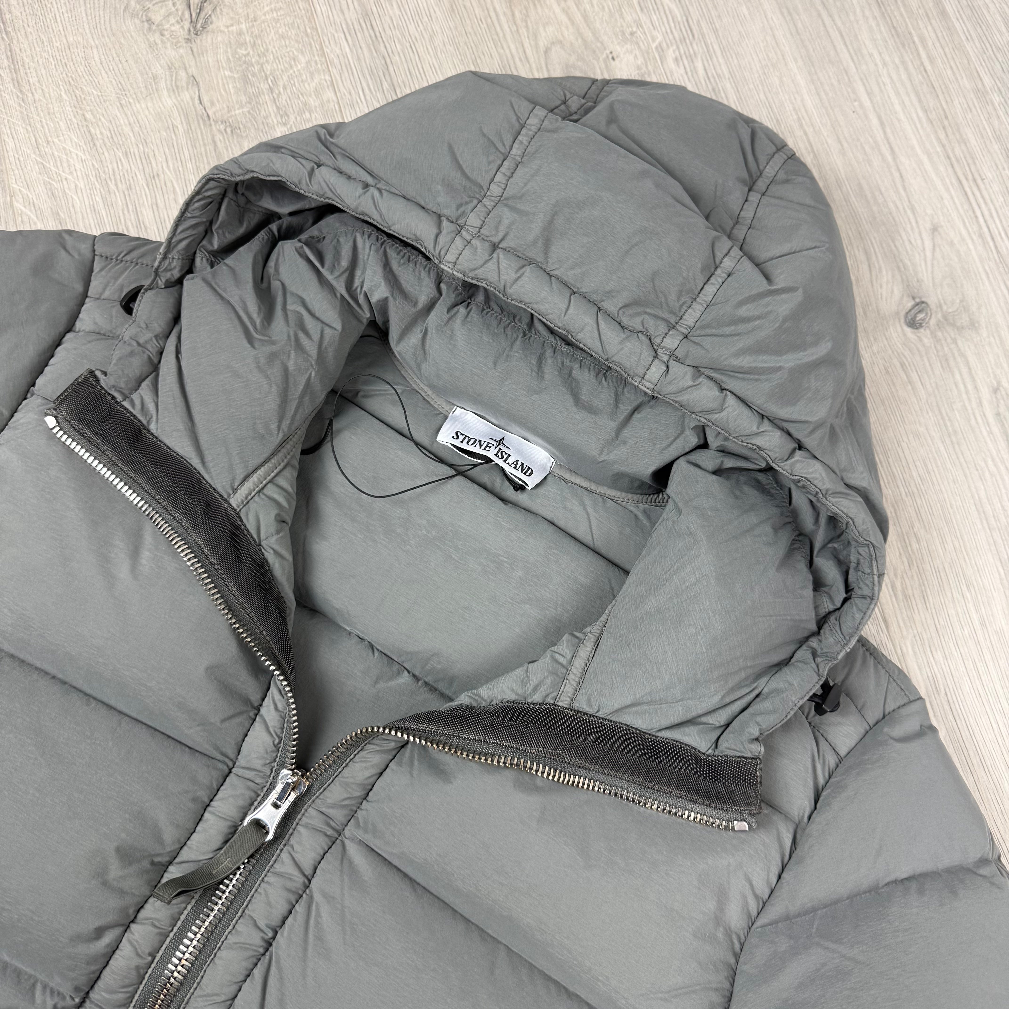 Stone Island Nylon Down Jacket - Cement