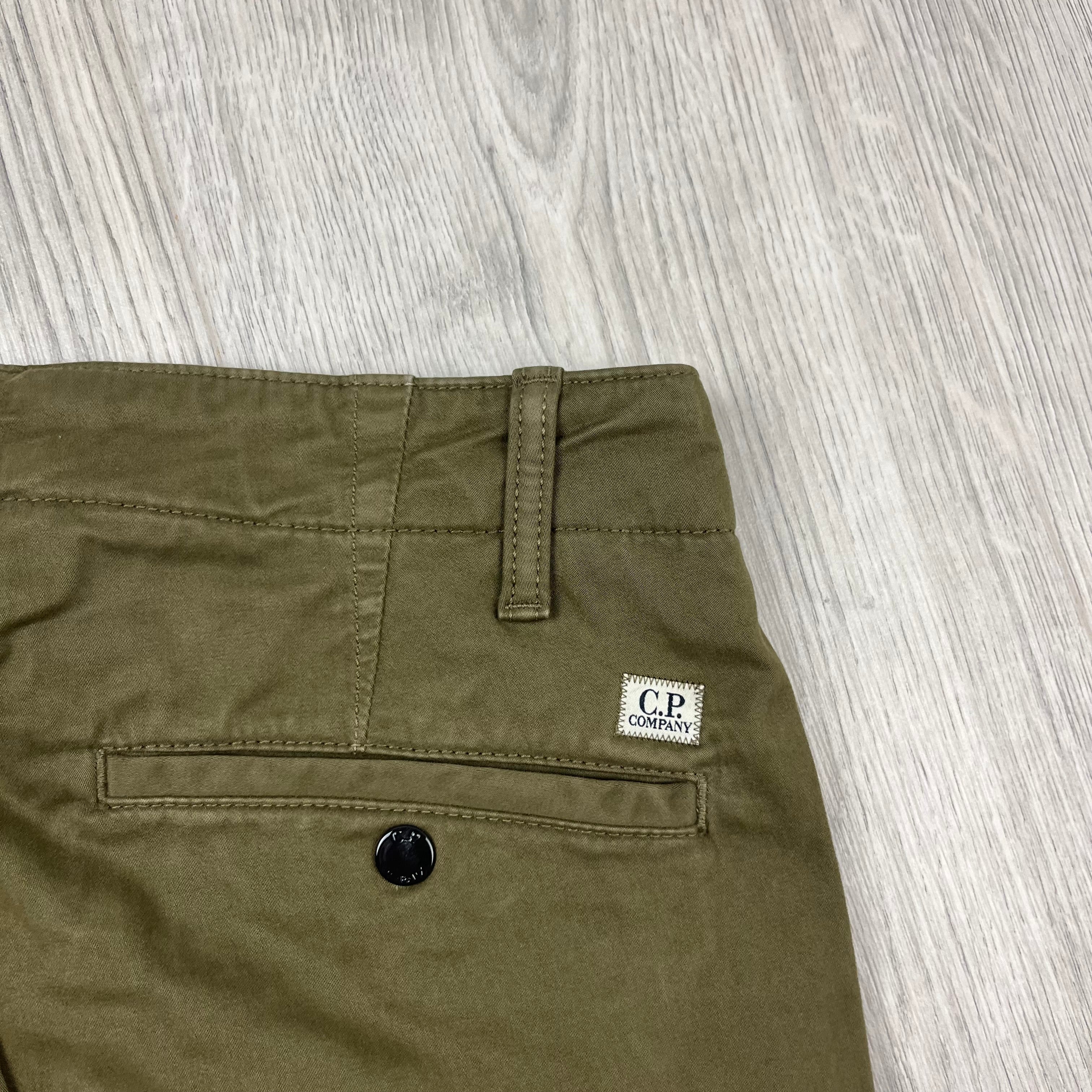 CP Company Cargo Trousers - Ivy Green
