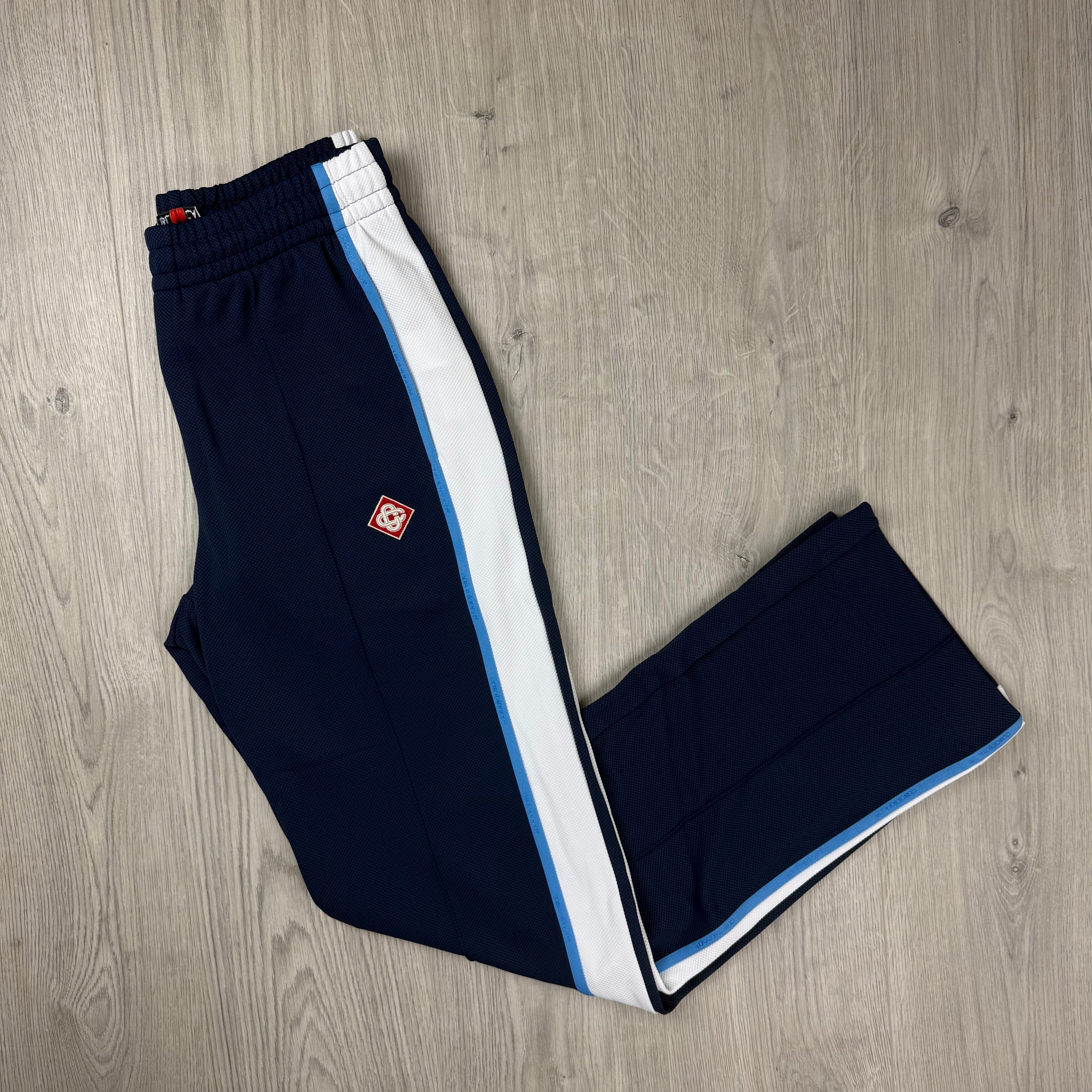 Casablanca Pique Track Pants - Navy
