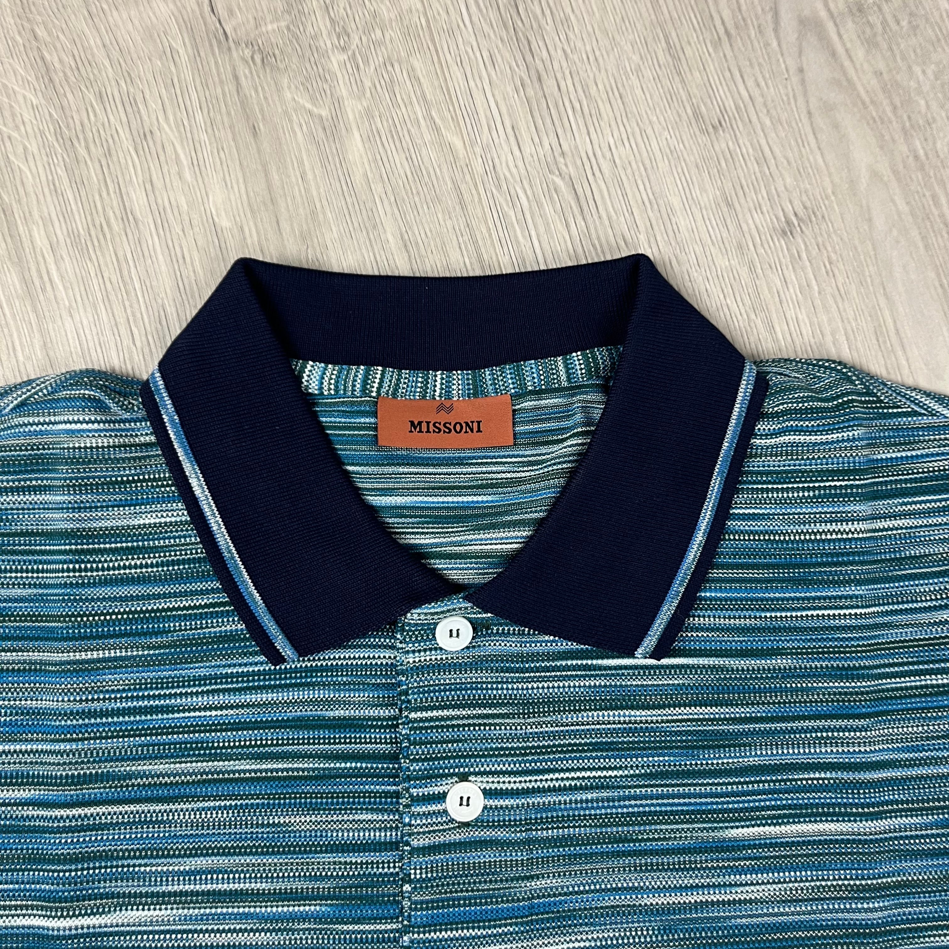 Missoni Space Dye Polo Shirt - Multicolour