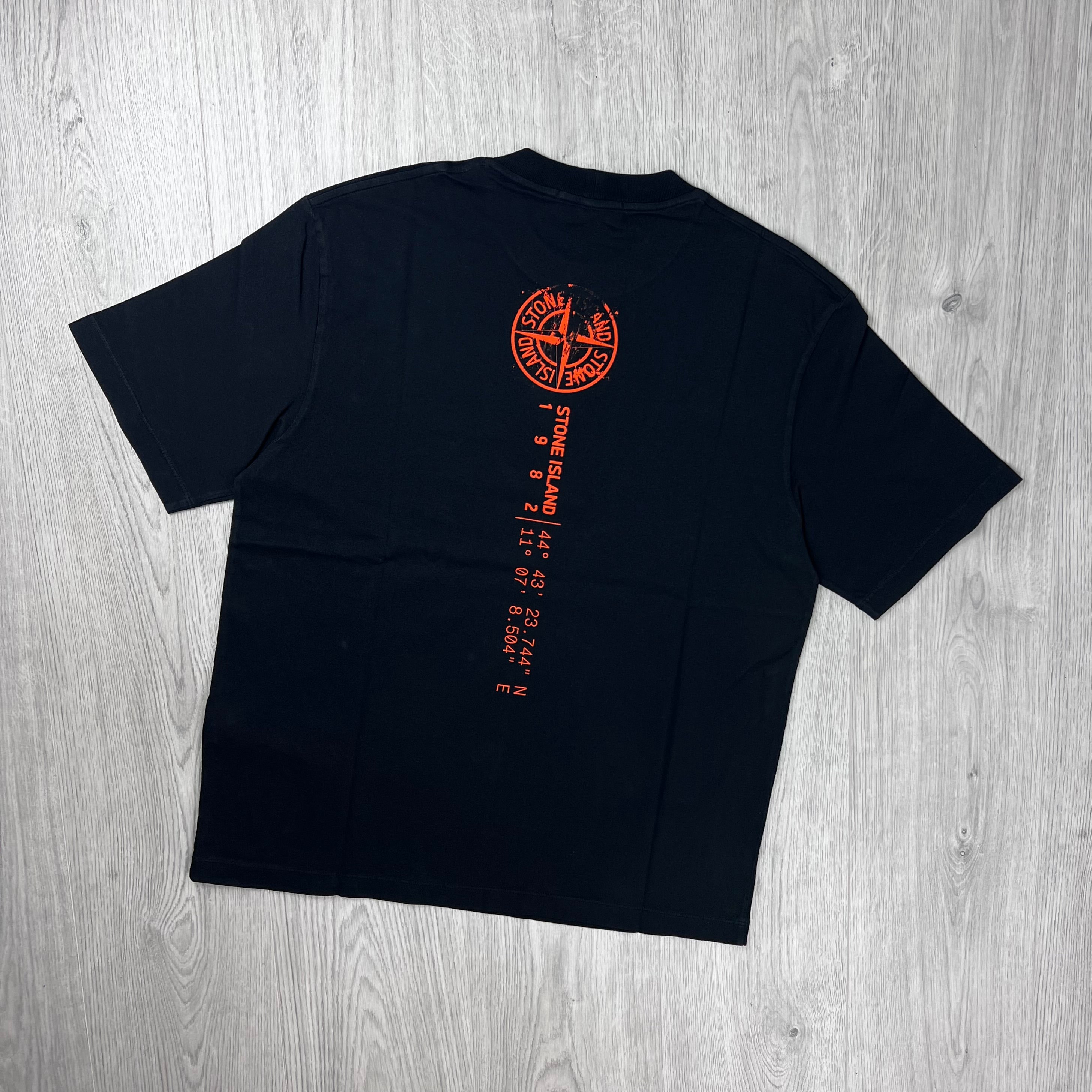 Stone Island 'Vertical' T-Shirt - Black