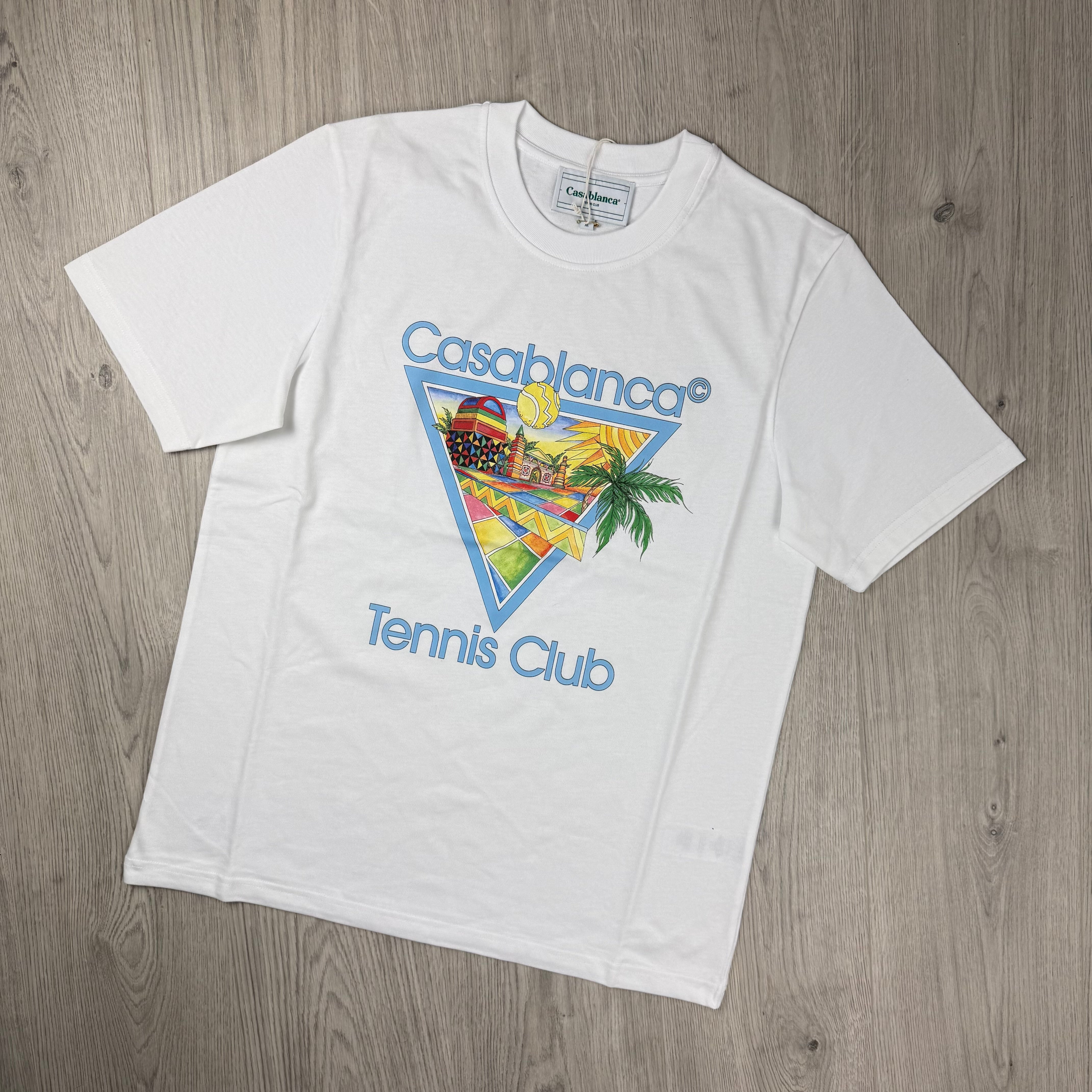 Casablanca 'Tennis Club' T-Shirt - White